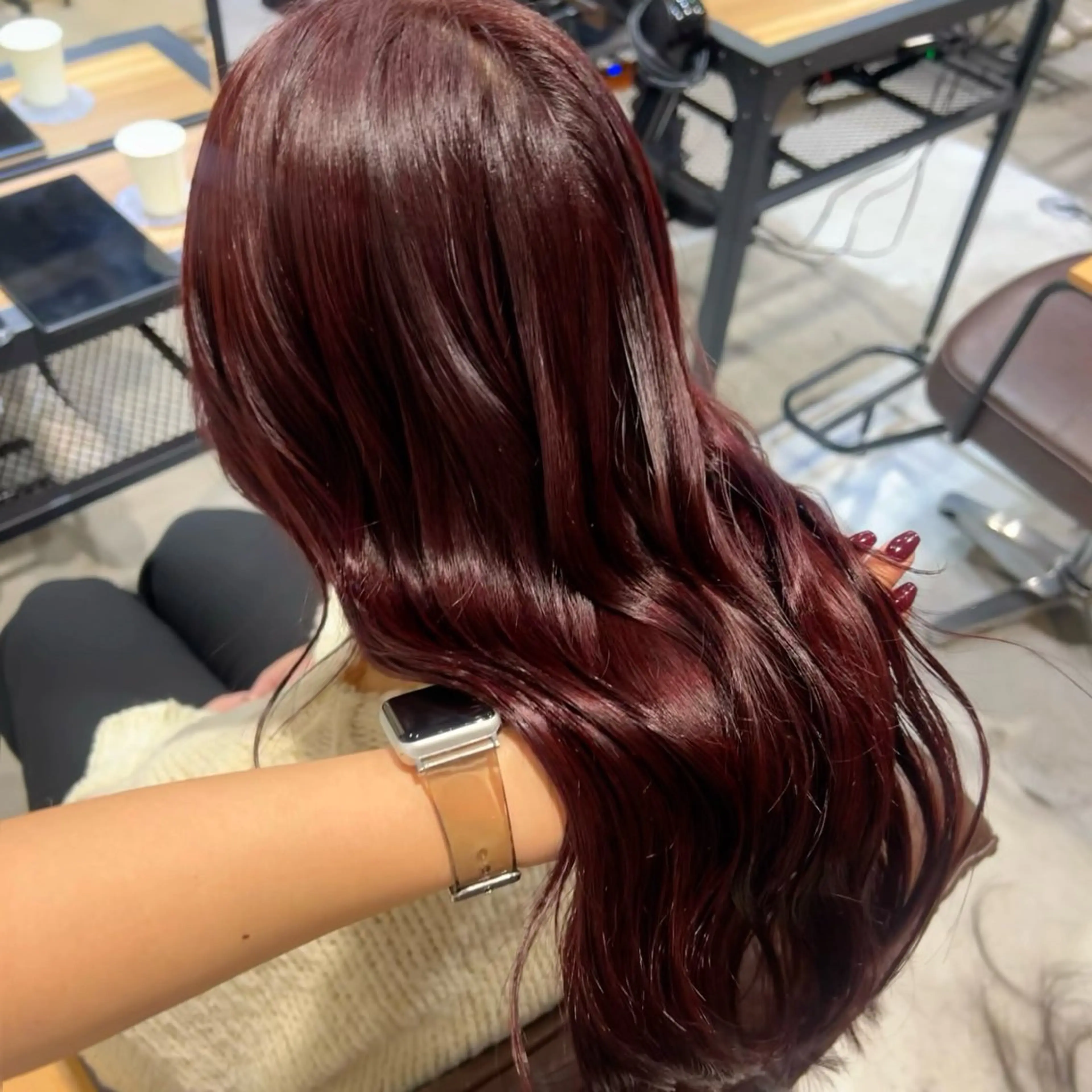 カラー ヘアカラー トリートメント 🎀 Sakuraのヘアスタイル