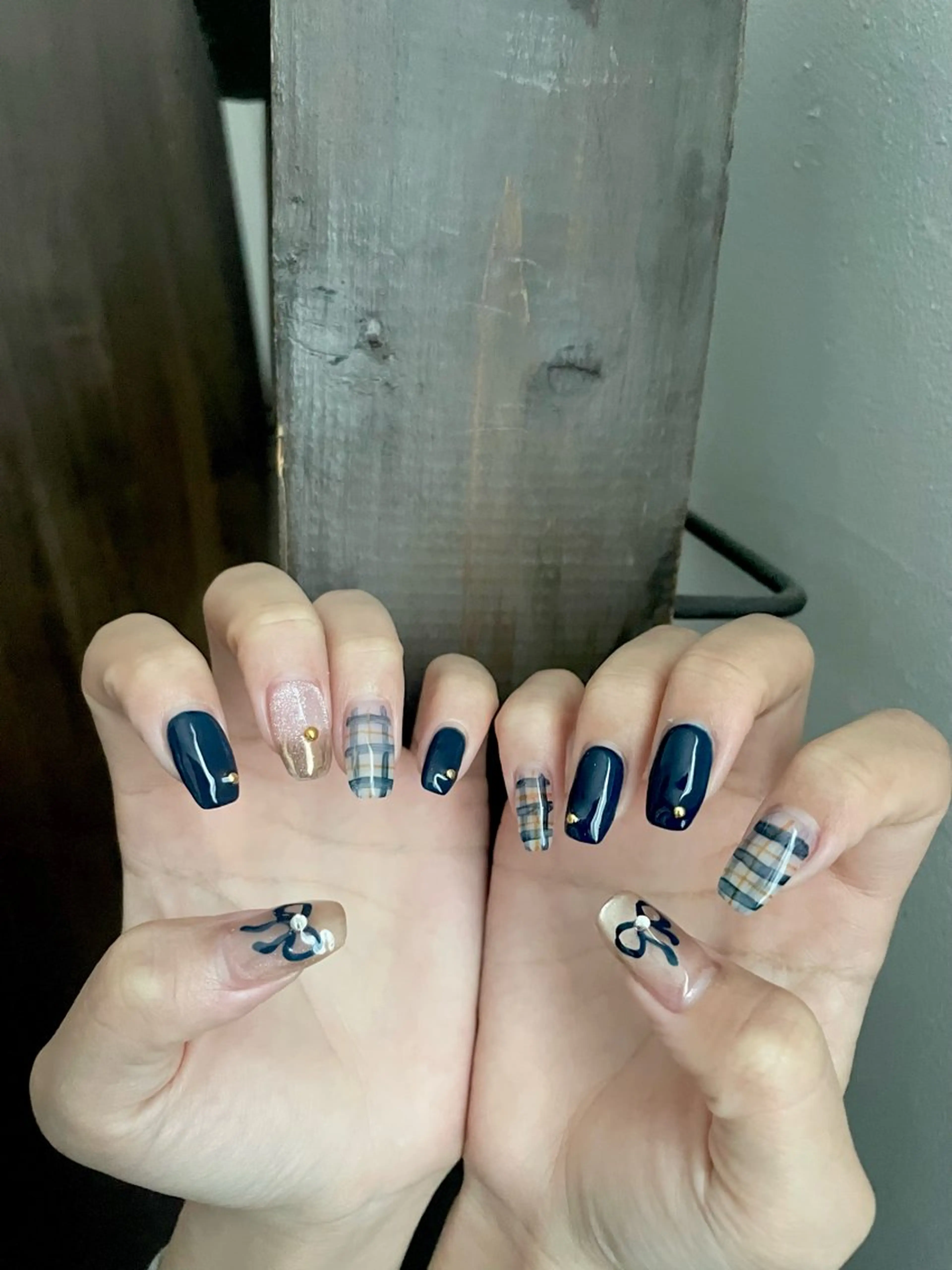 ネイル 甲府市徳行 🧸prunelleのネイルデザイン