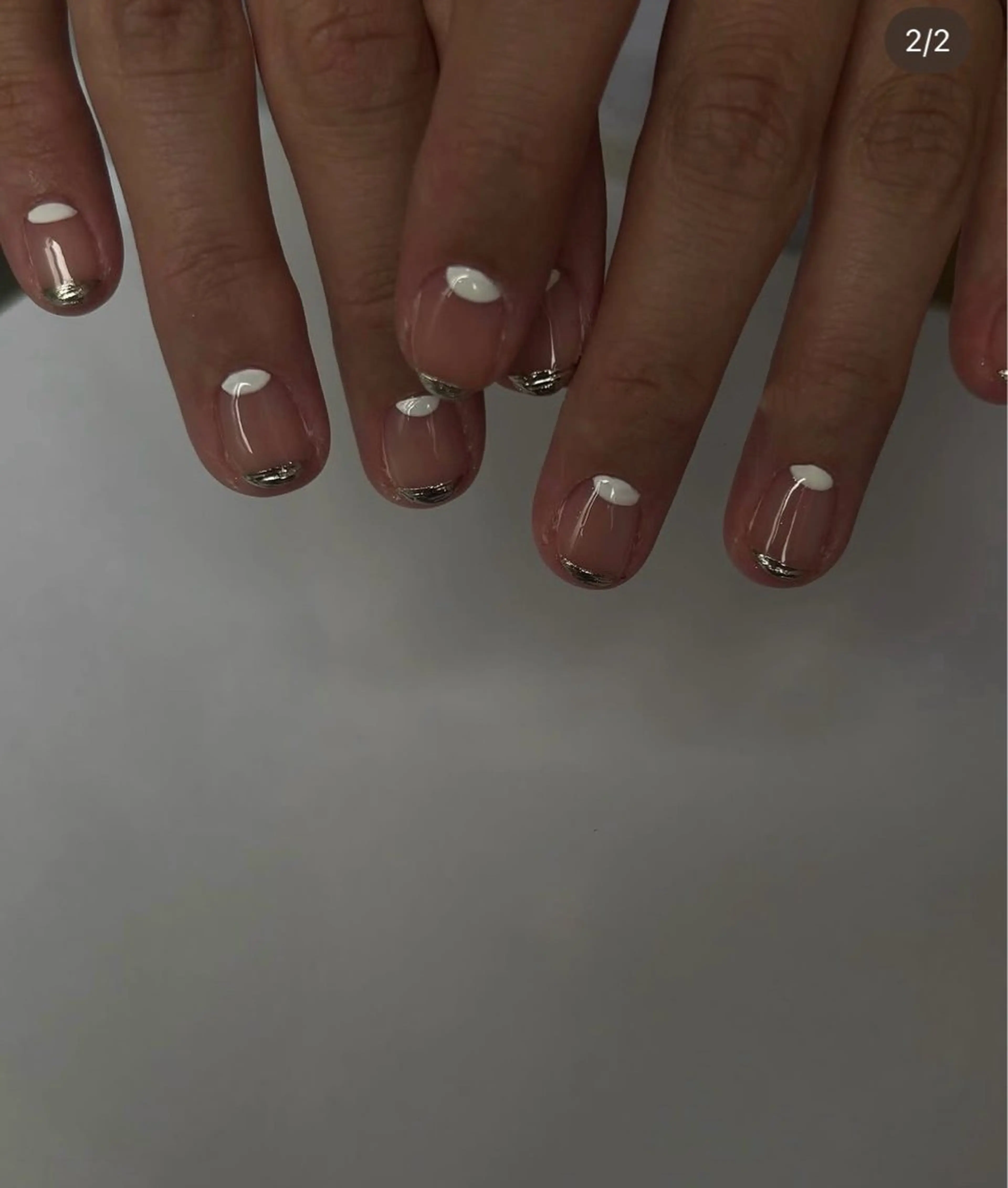 ネイル ハンドネイル 手描き🌸ニュアンス monny nailのネイルデザイン