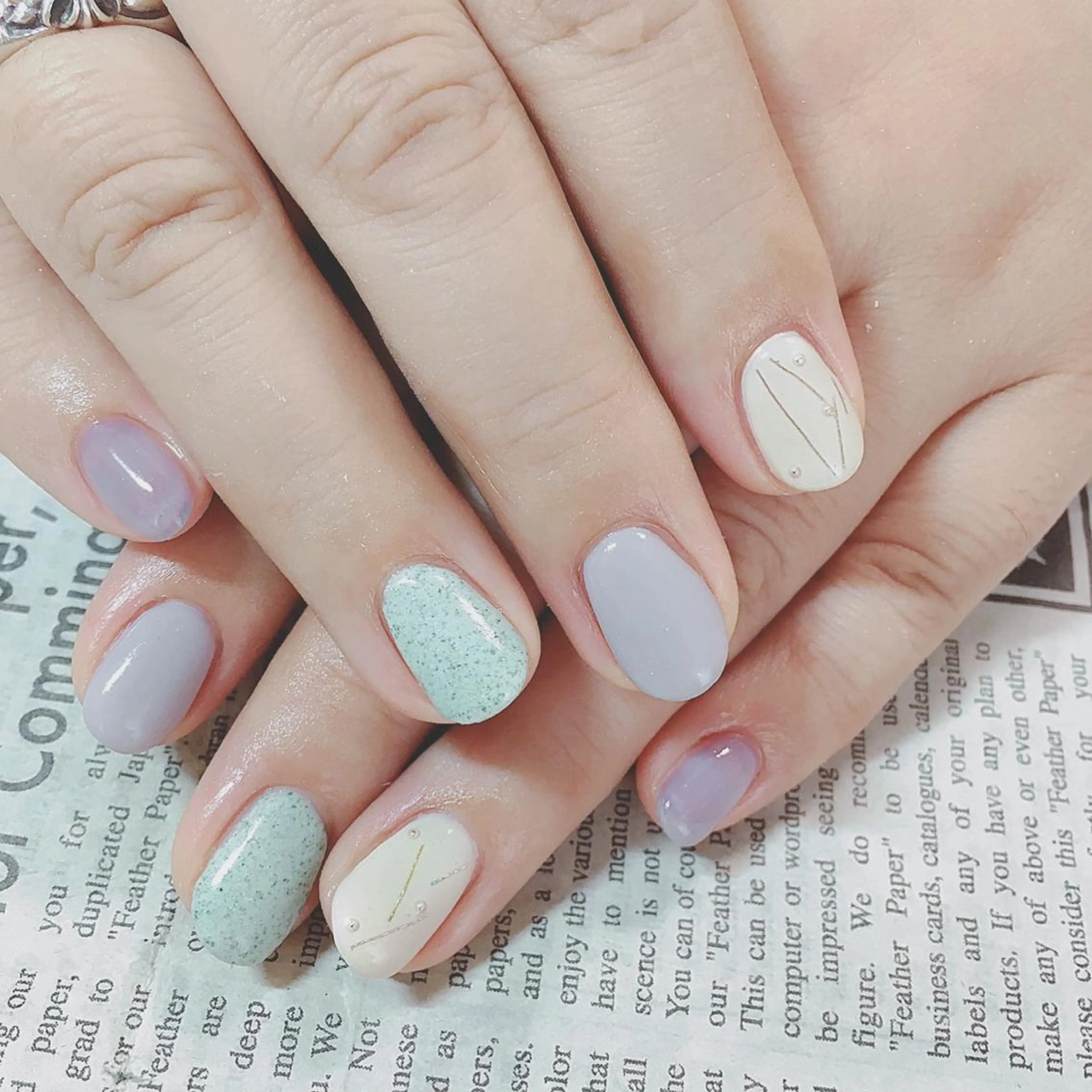 ネイル ハンドネイル ハンドケア 森山 舞のネイルデザイン