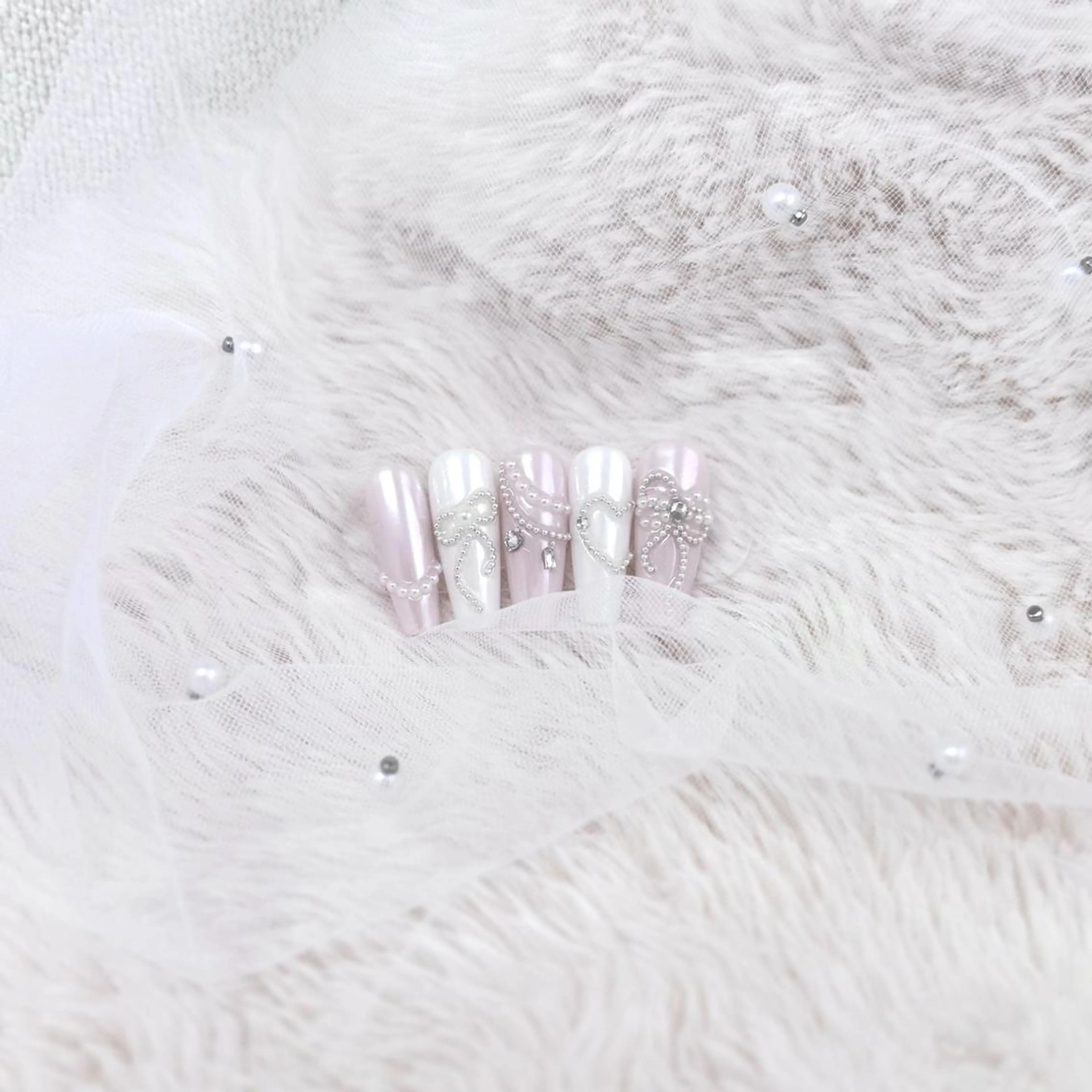 ネイル 桜ネイル Eyedor まつパ／眉毛専門店のマツエク・マツパデザイン