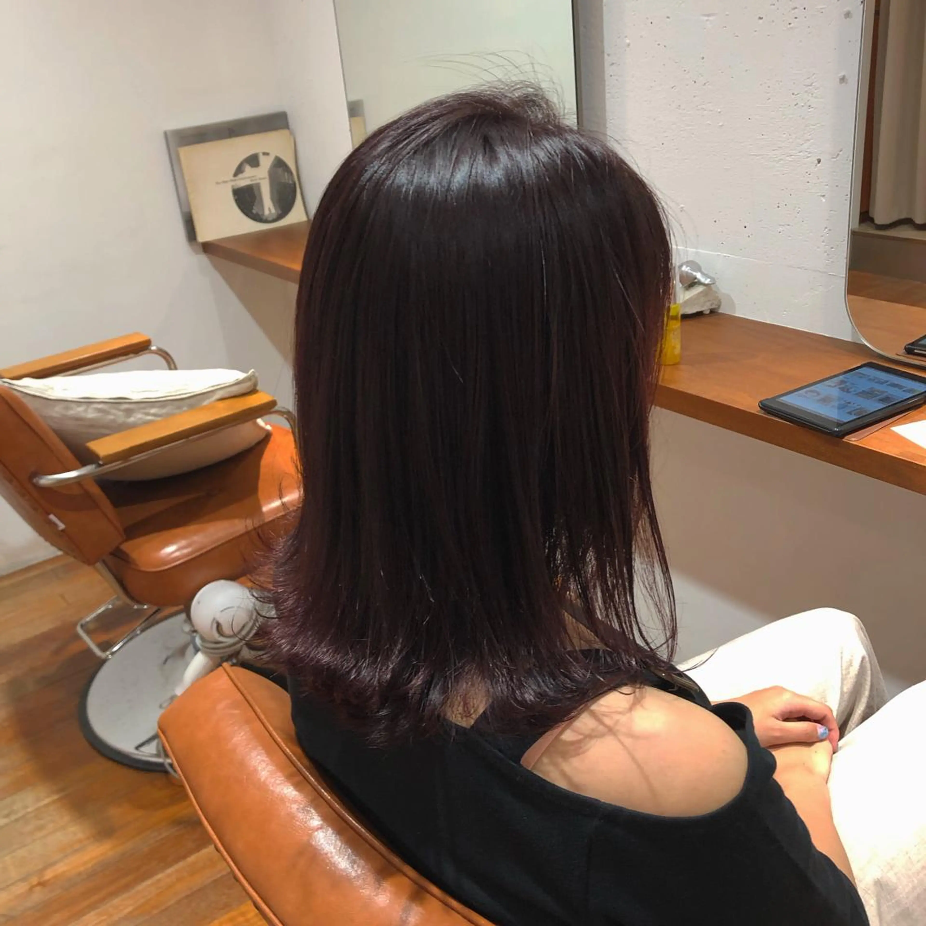 ミディアム カラー パーマ ヘアアレンジ メンズ キッズ ネイル マツエク・マツパ 🟩くすみカラー/ボ ブ/ショート/大司のヘアスタイル