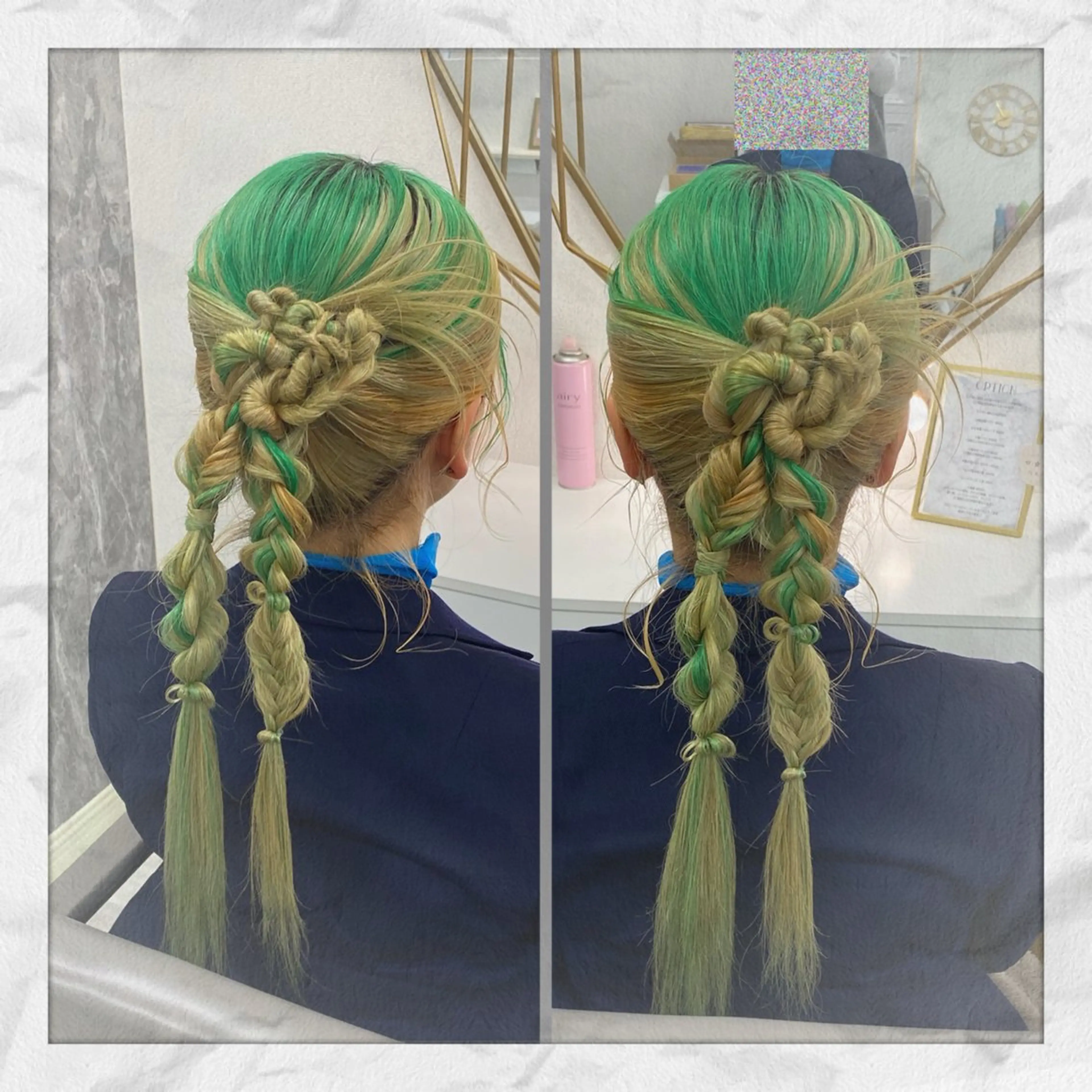 セミロング ヘアアレンジ ポニーテール ヘアセット ヘアセット/着付け 𓇼 松本 夏美𓇼のヘアスタイル