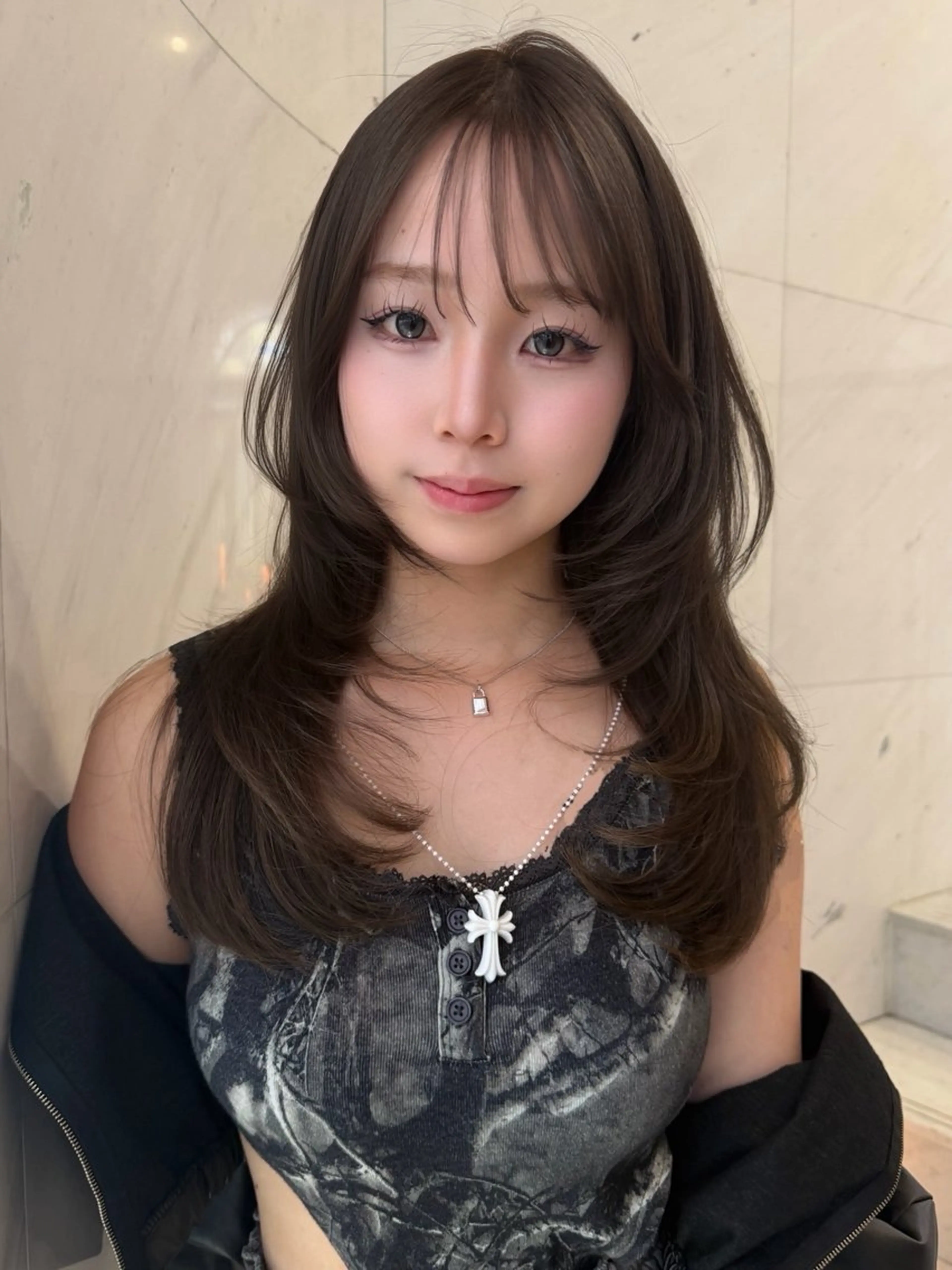 ロング レイヤーカット sisterリノ 国分寺★渋谷レイヤーのヘアスタイル