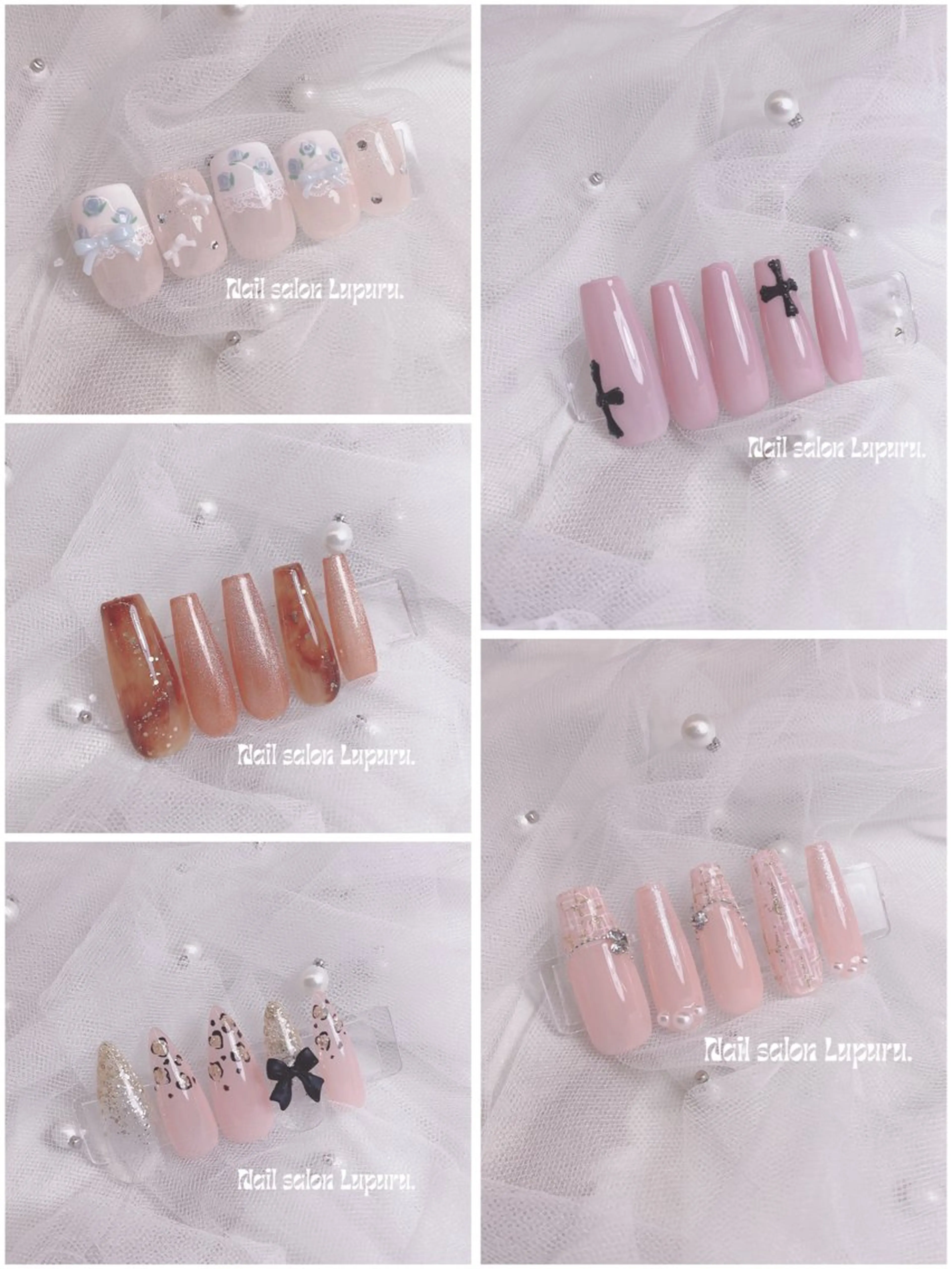 \ミニモ限定/定額デザインコース【自爪】オフケア込み⟡.·*.の写真