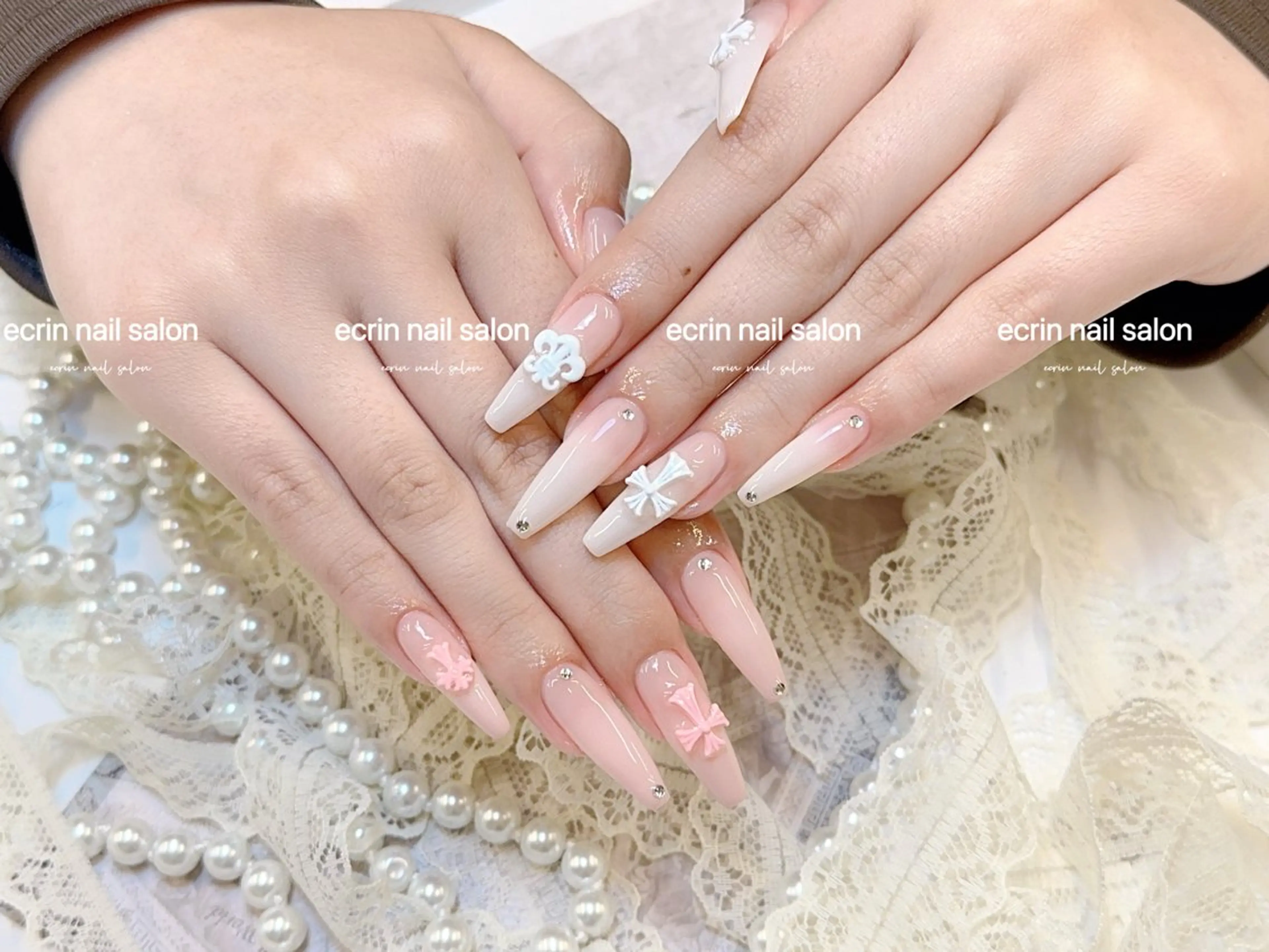 ネイル ネイルチップ ワンホンネイル ハンドネイル ハンドケア ecrin nail salon錦糸町のネイルデザイン