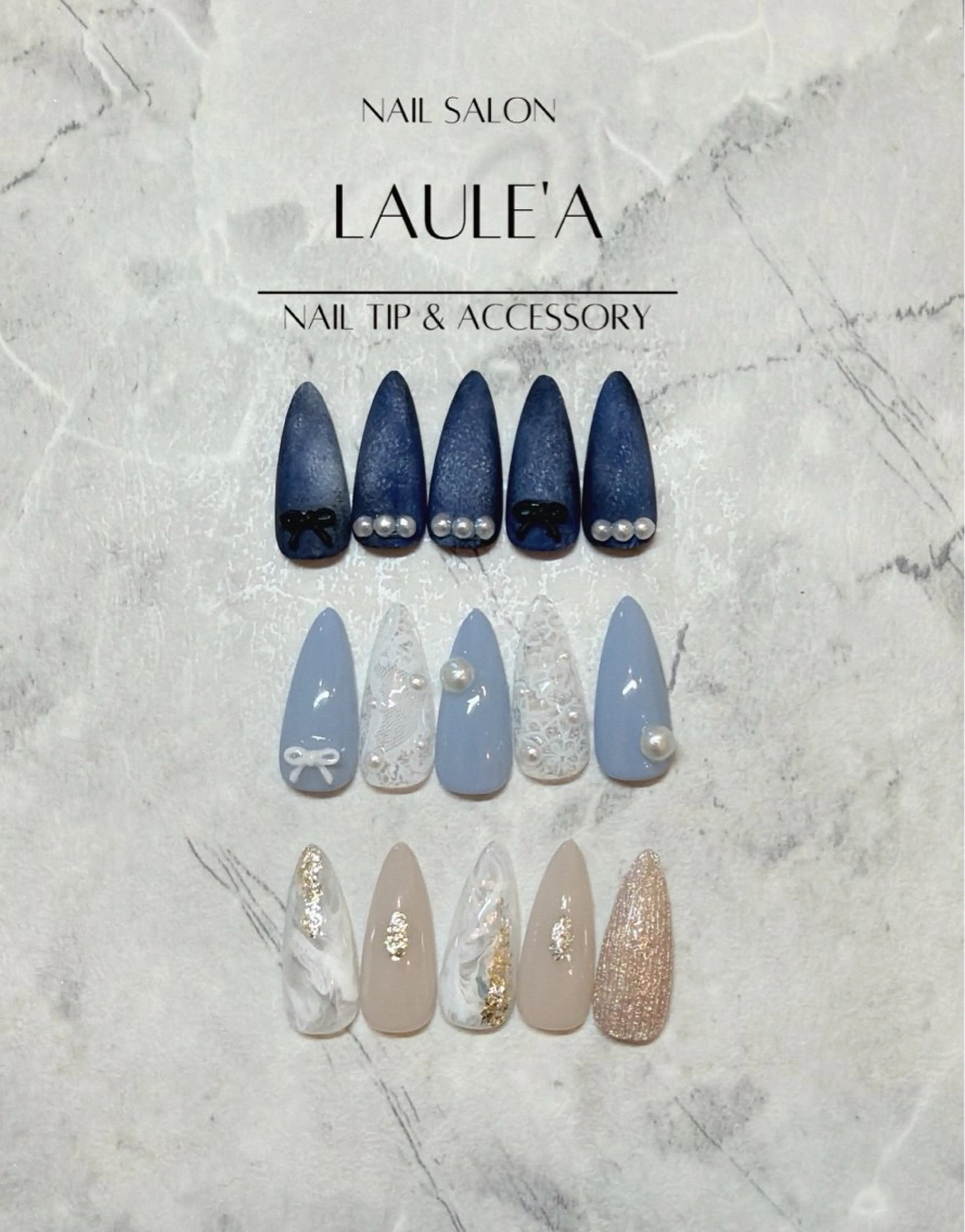 ネイル ハンドネイル nailsalon Laule'aのネイルデザイン