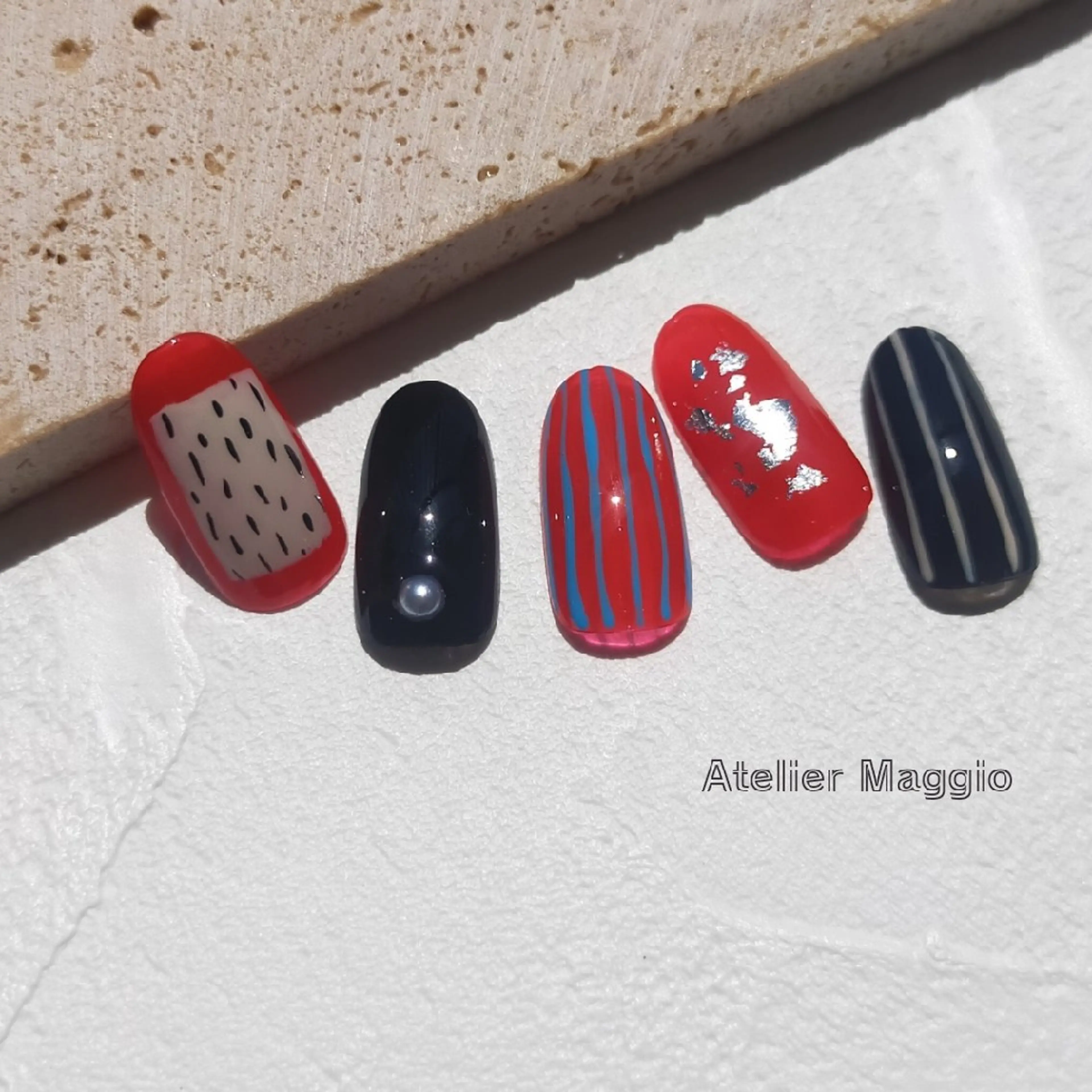 ネイル ジェルネイル アトリエマッジョ madokaのネイルデザイン