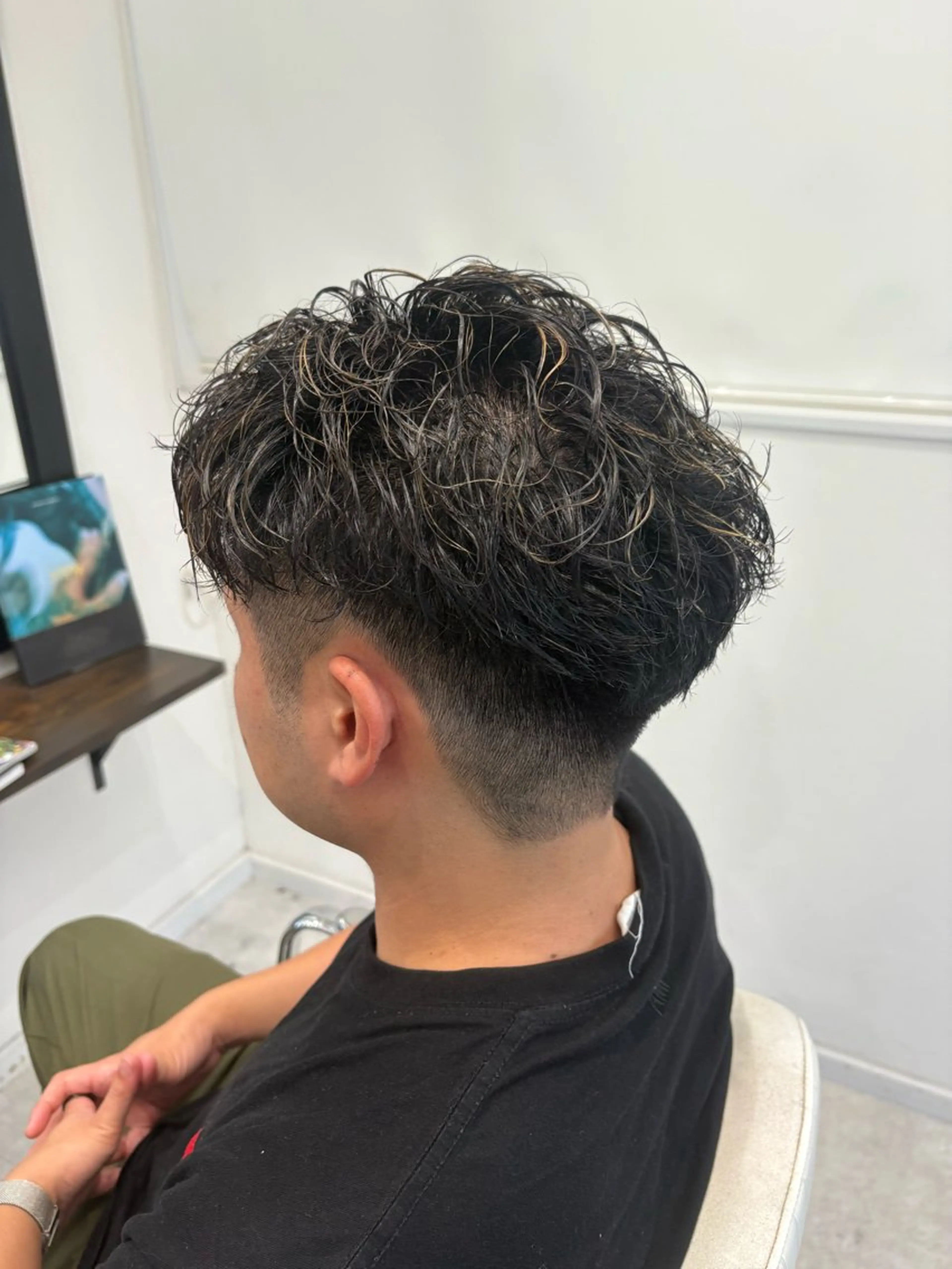 ショート メンズ カット 本間 颯太のヘアスタイル