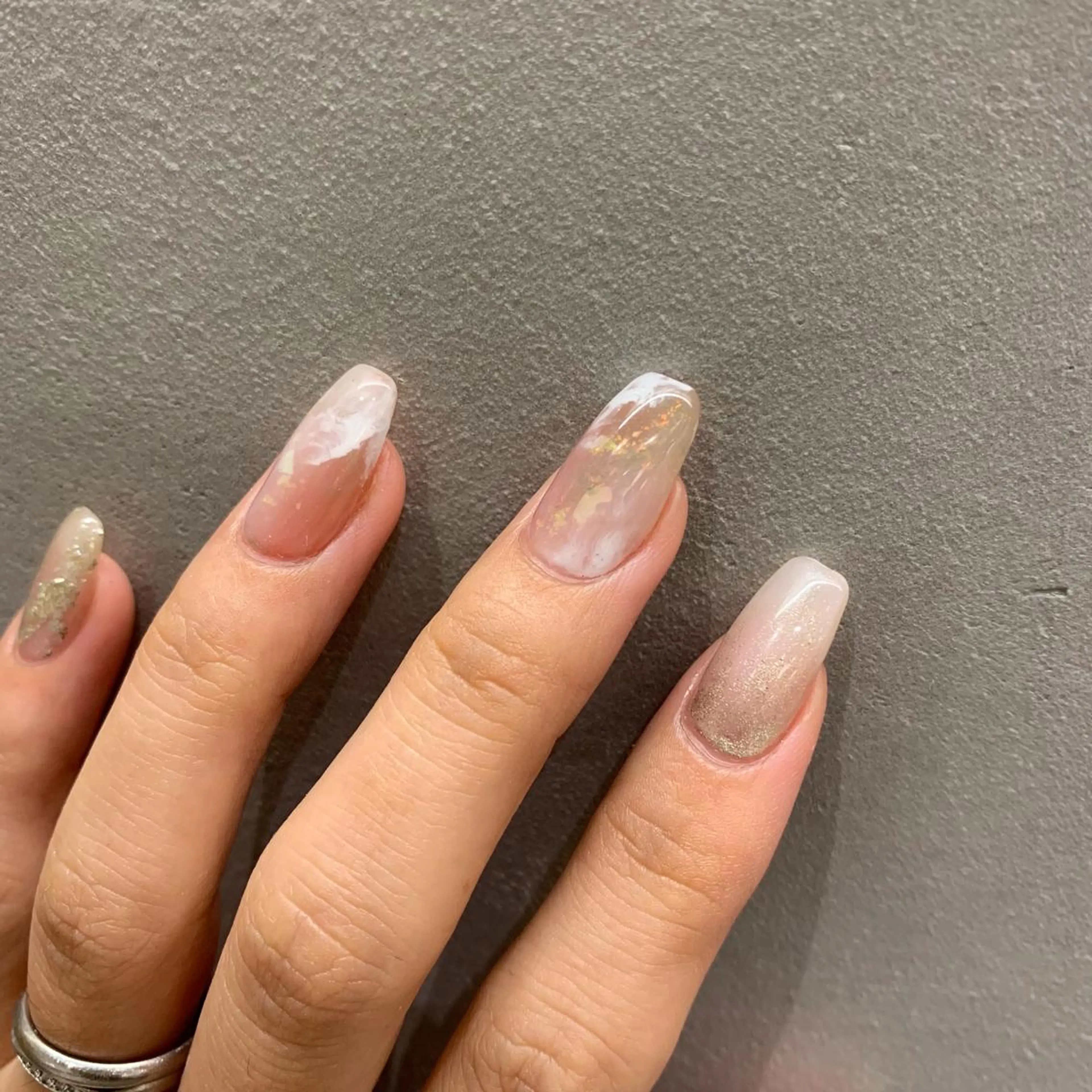 ネイル ハンドネイル 藤原 胡桃のネイルデザイン