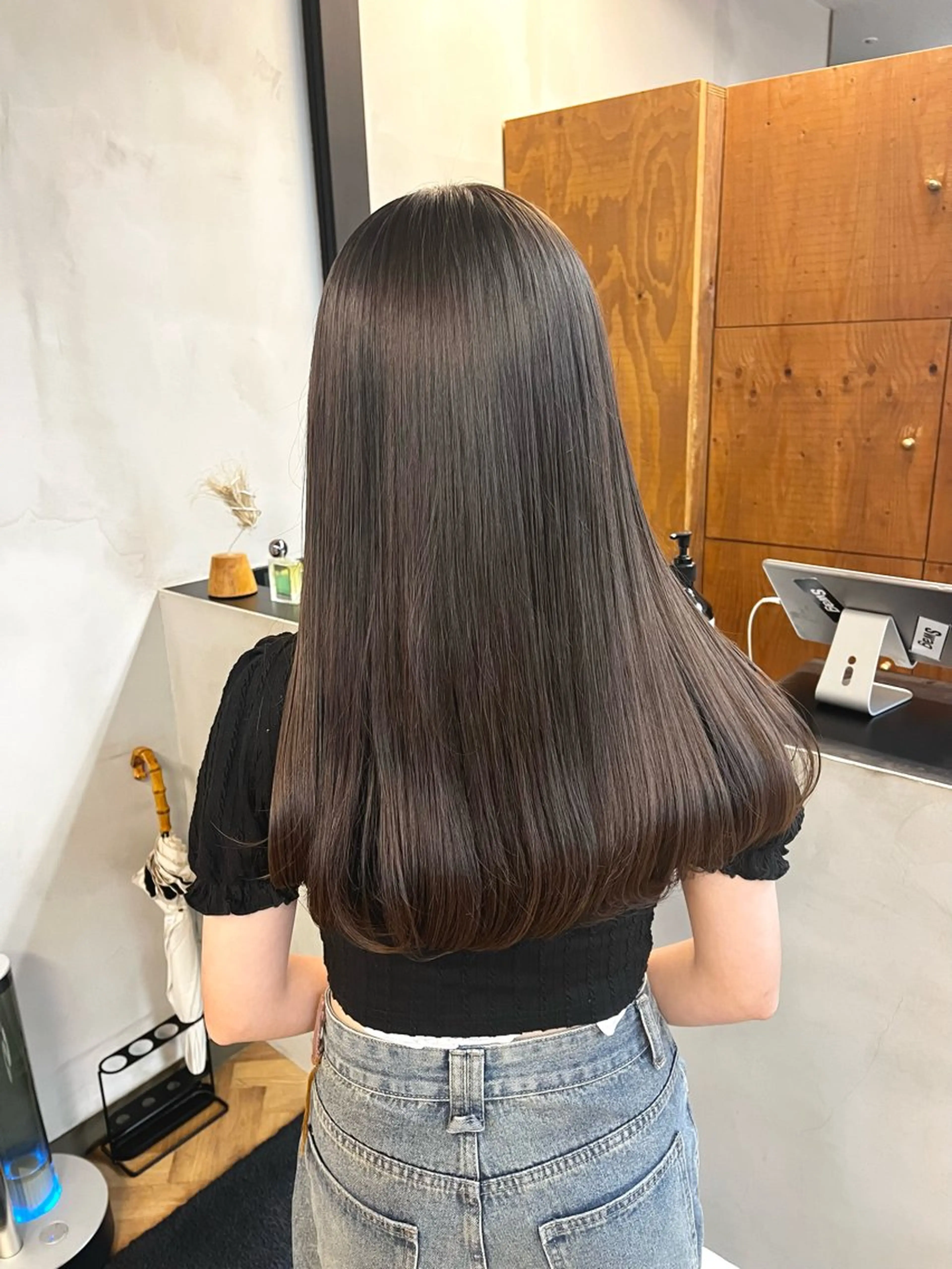 ロング カラー ヘアアレンジ ena/ブリーチなし 透明感・レイヤー🎀のヘアスタイル