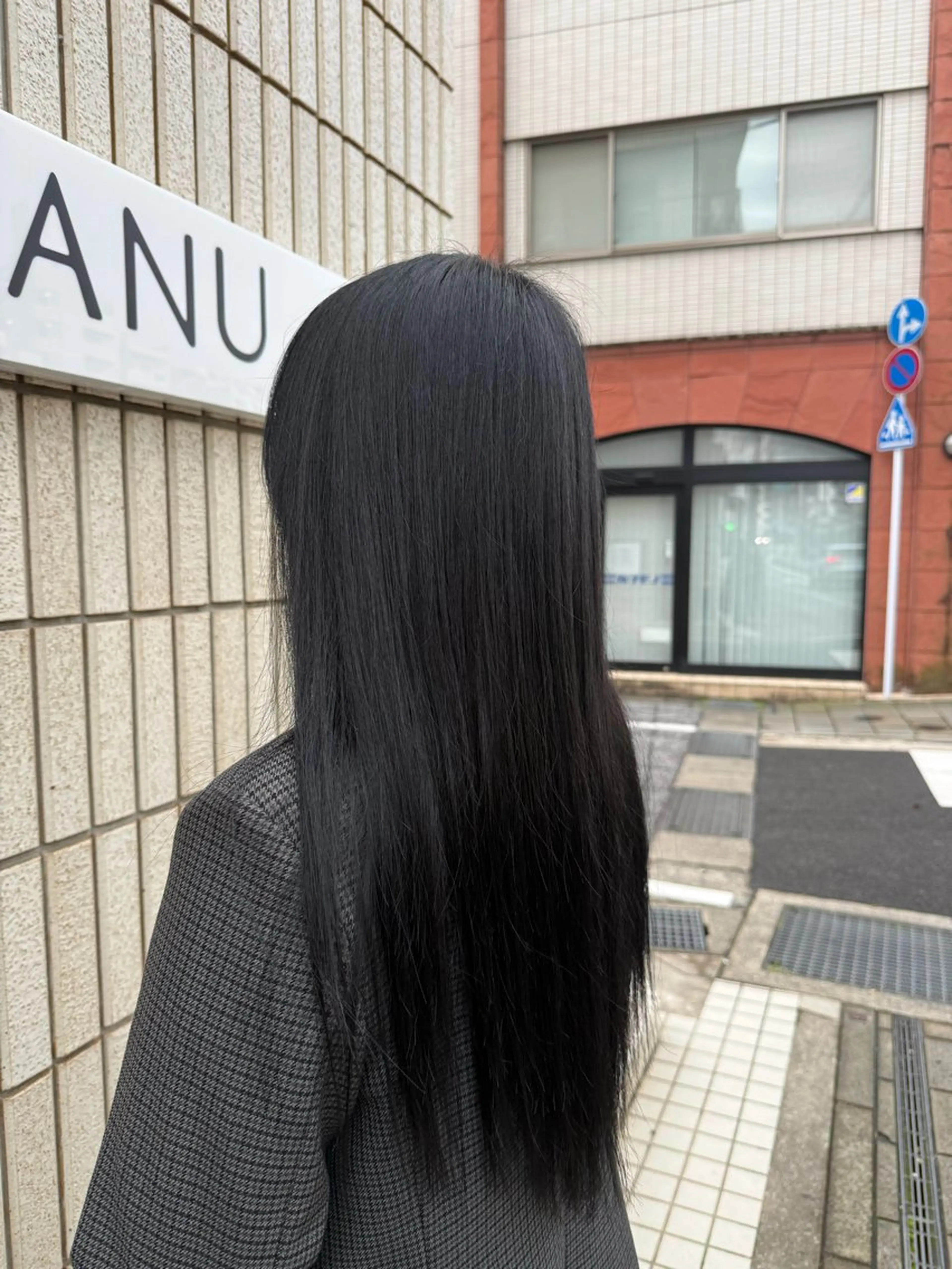 ロング カラー 宮崎 寛美のヘアスタイル