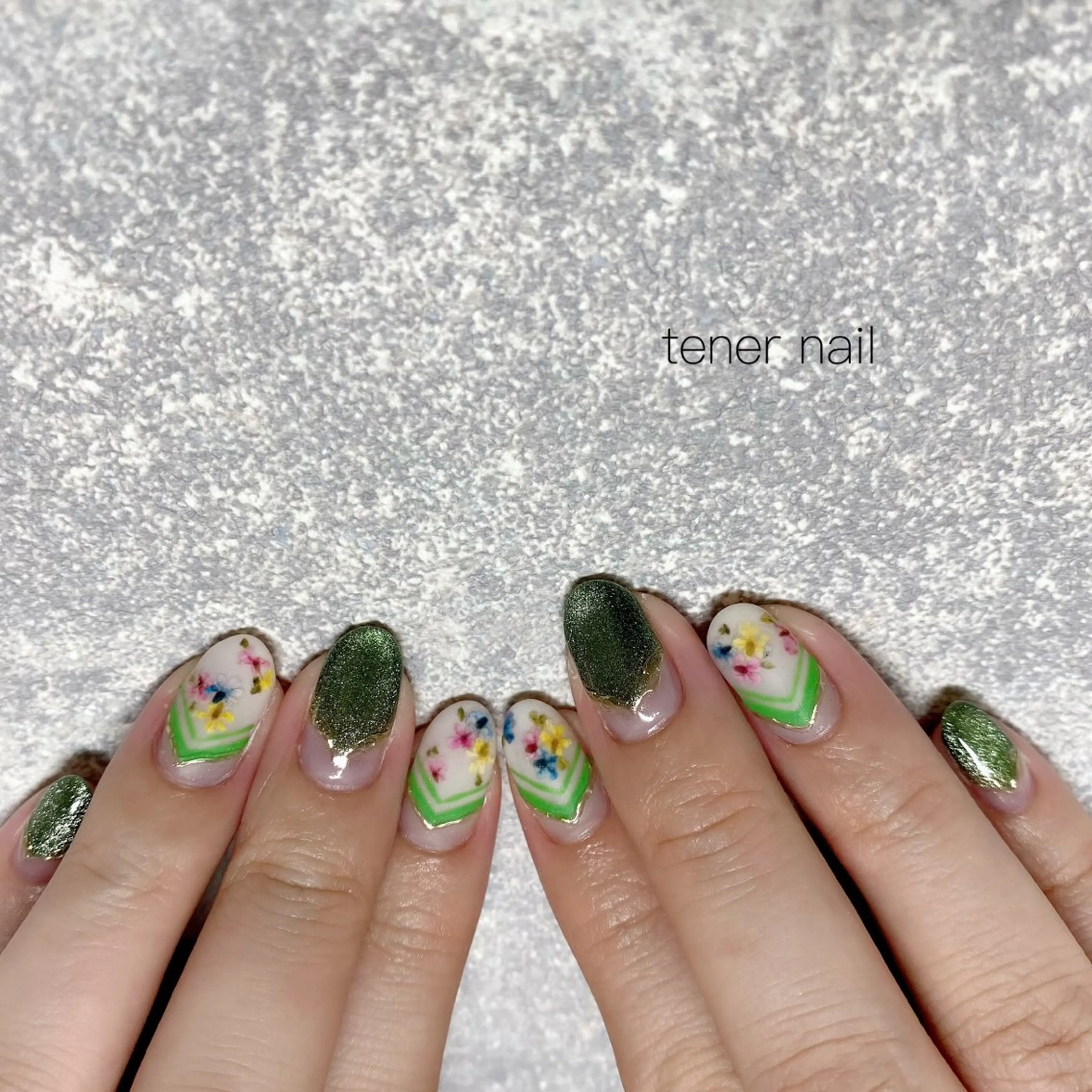 ネイル マグネットネイル テネルネイル tener nailのネイルデザイン