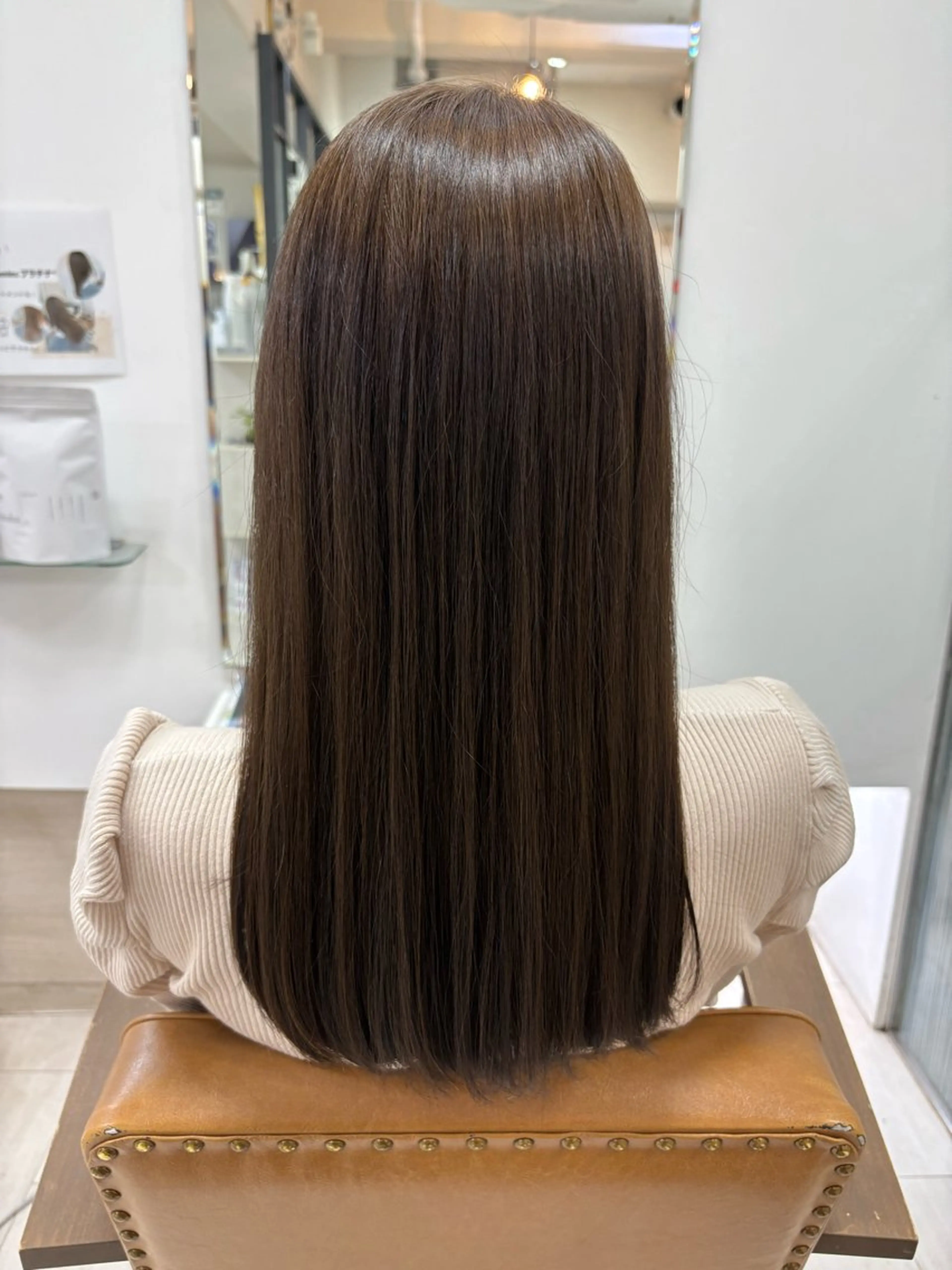 カラー ヘアカラー 栗田 優月のヘアスタイル