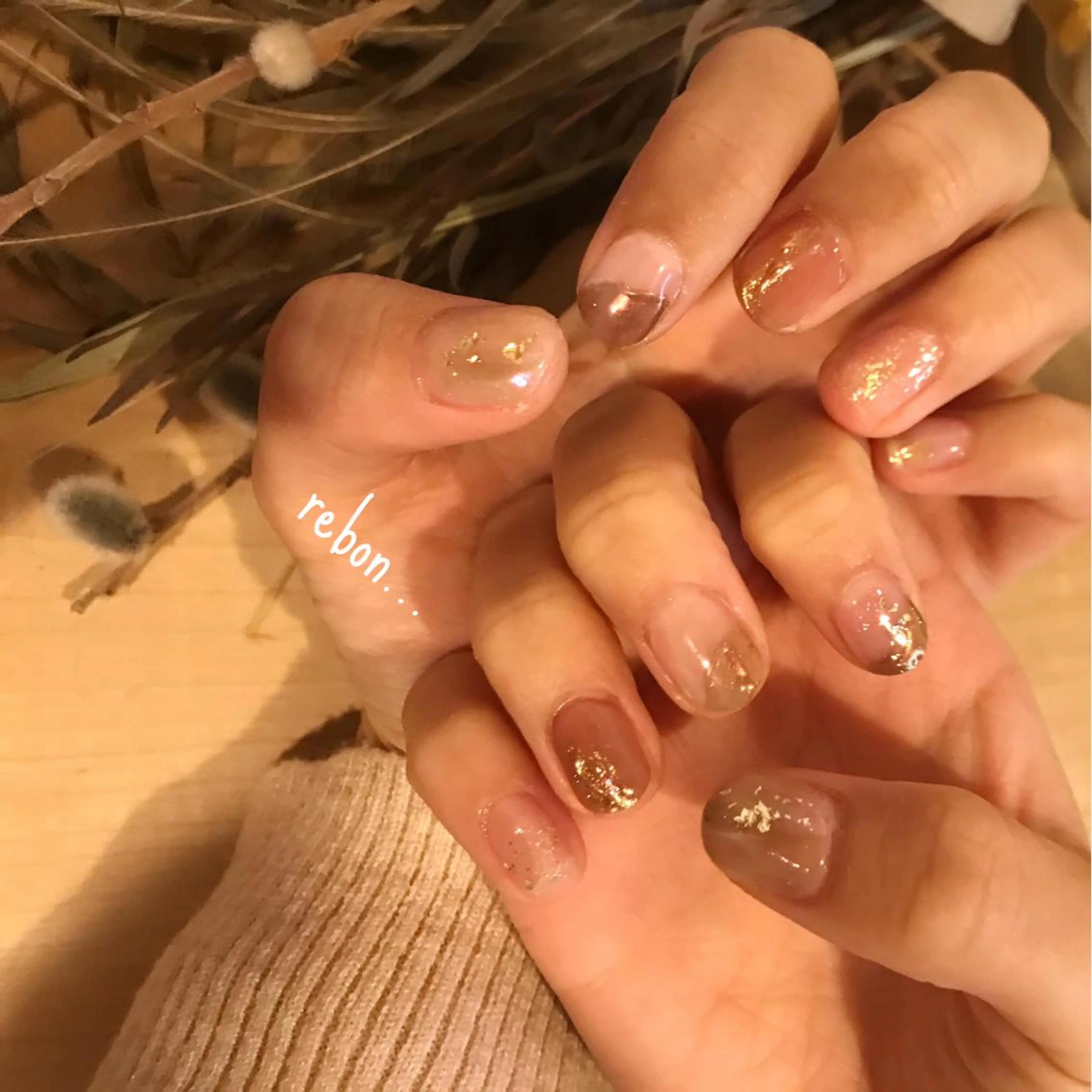 ネイル ハンドネイル フットネイル rebon＊ natsukiのネイルデザイン