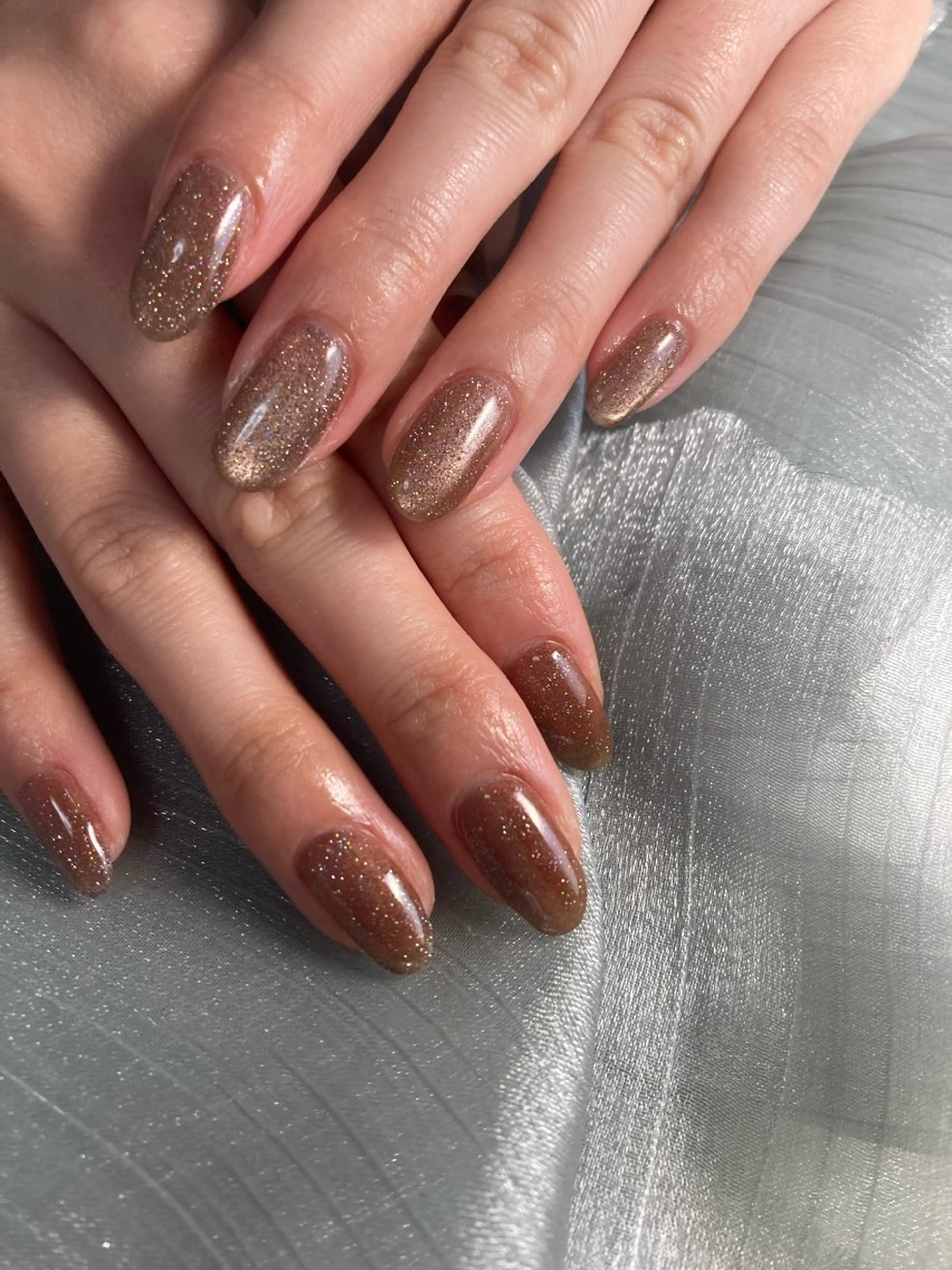 ネイル フラッシュネイル マグネットネイル ハンドネイル かおる KAORUのネイルデザイン