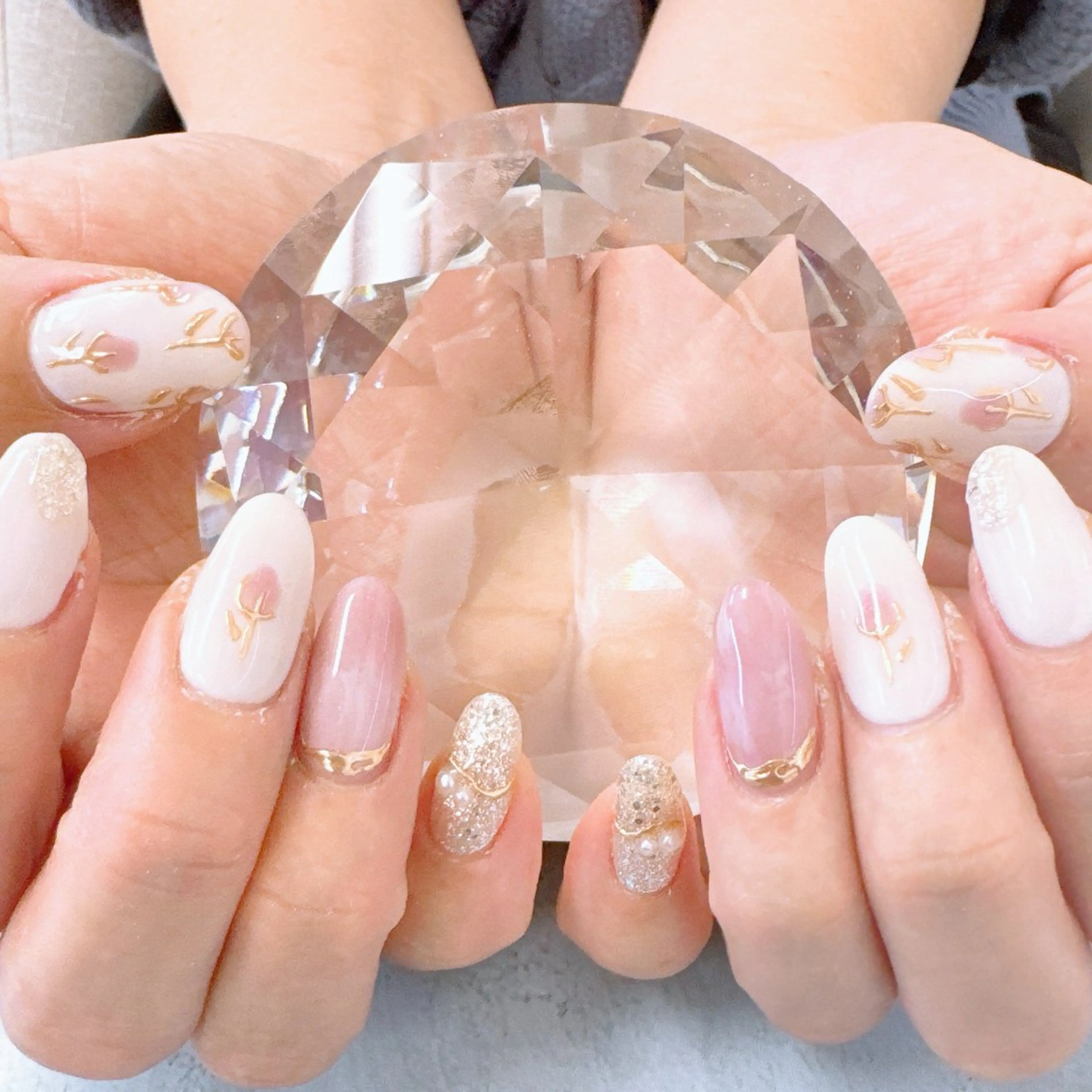 ネイル 金田 ふうかのネイルデザイン