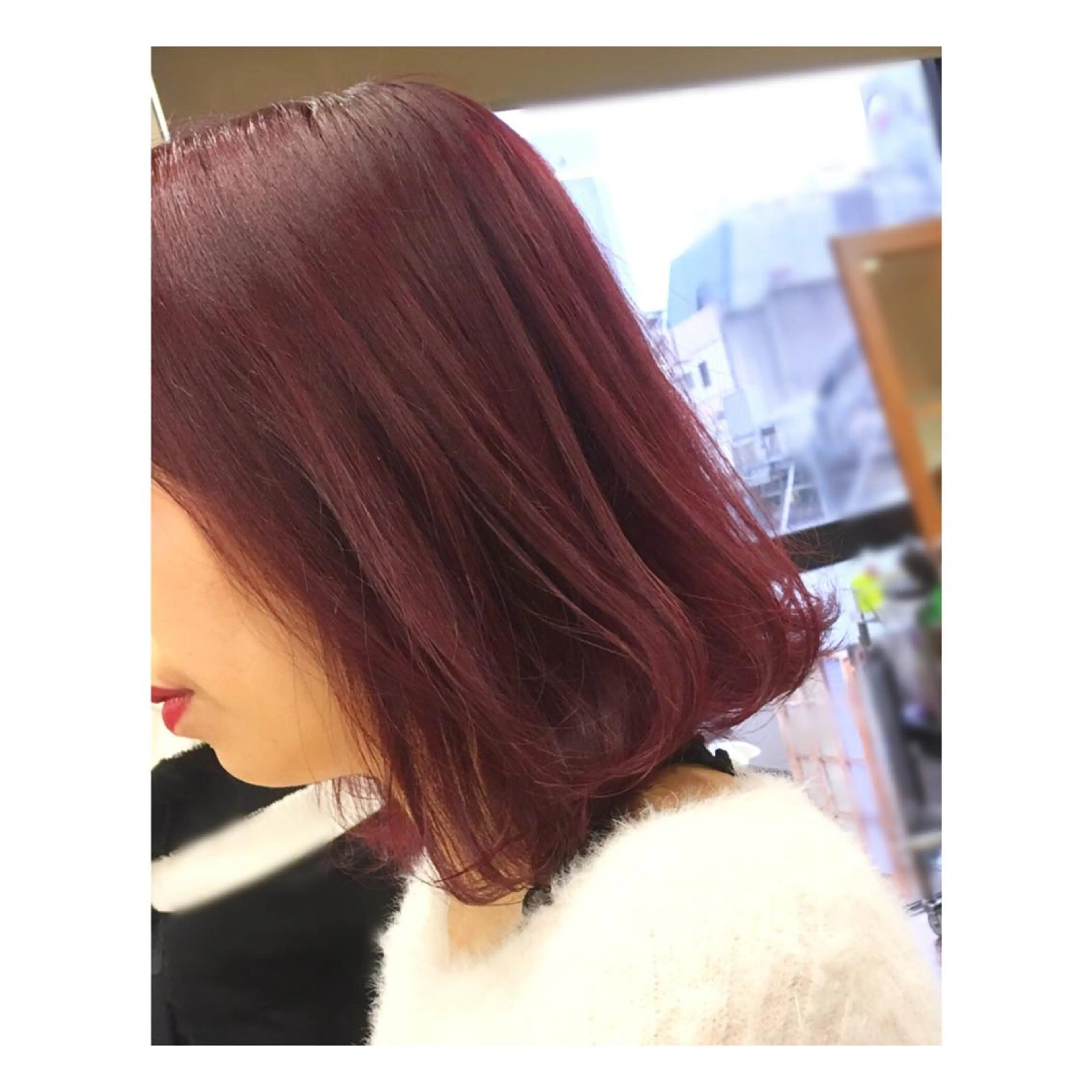 ショート ミディアム カラー ボブ peige 斉藤✨大人ヘアー✨のヘアスタイル