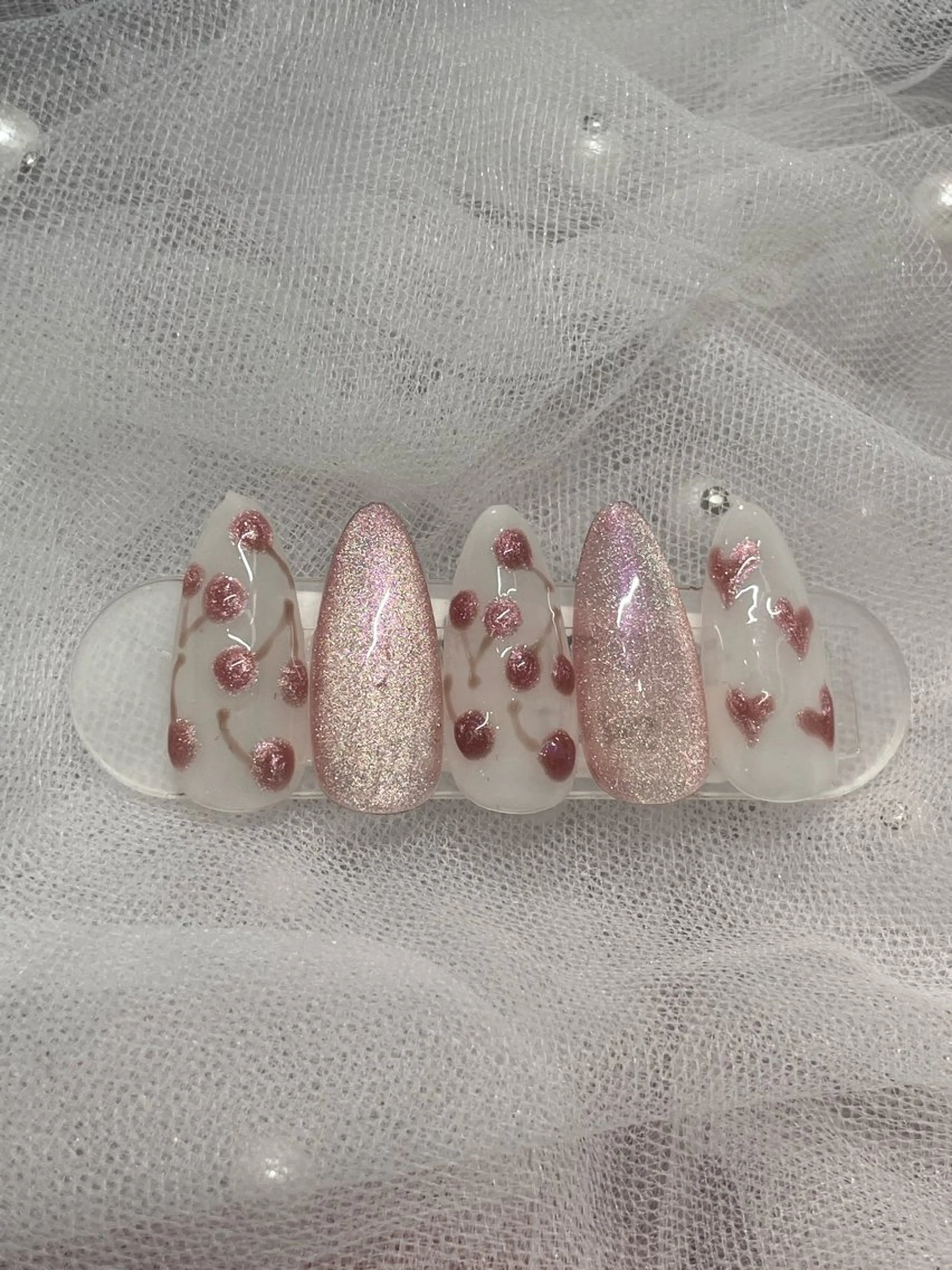 ネイル ピンク シンプルネイル I-nail Moeのネイルデザイン