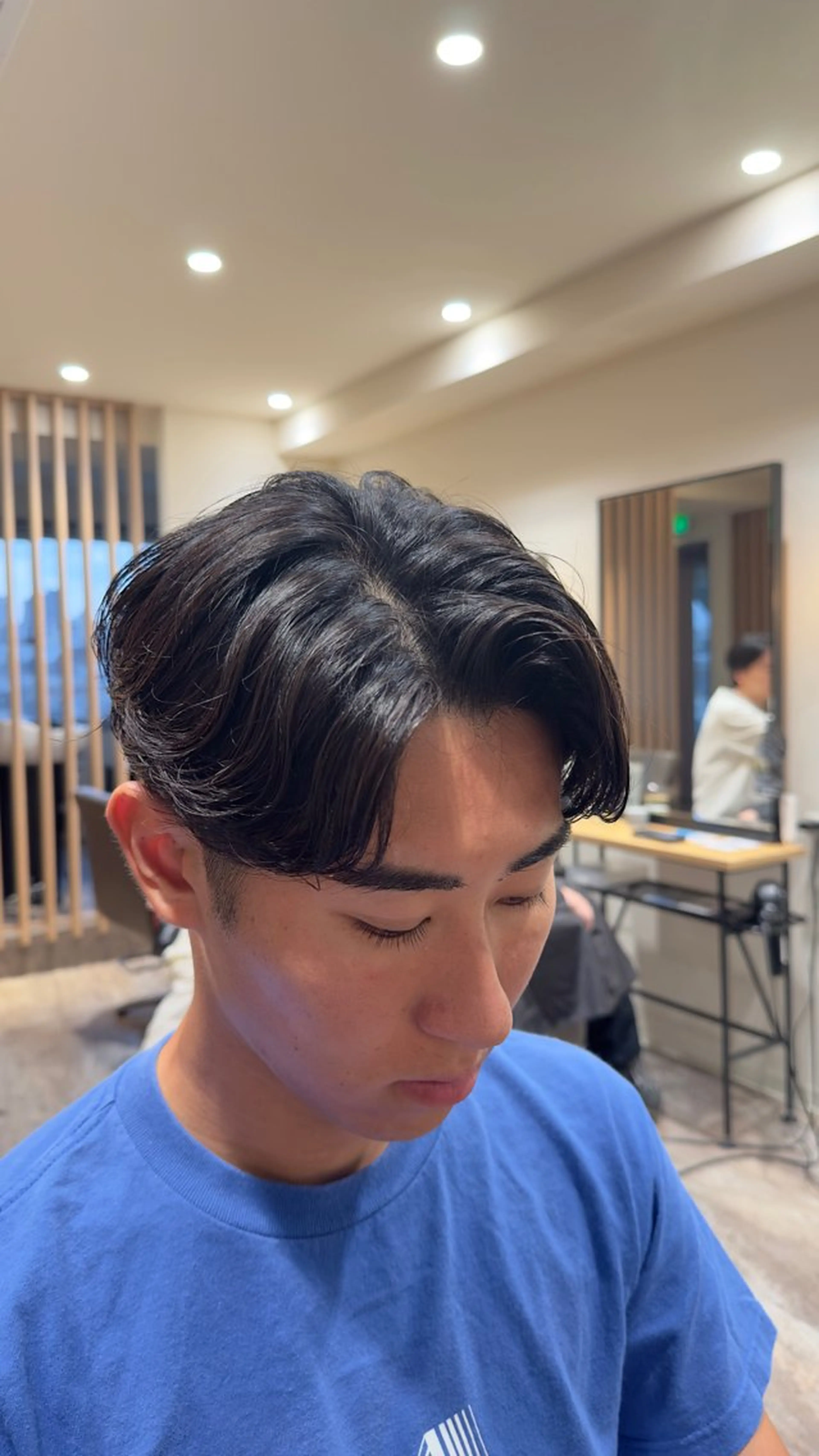 パーマ 【メンズパーマ】比嘉 啓人のヘアスタイル
