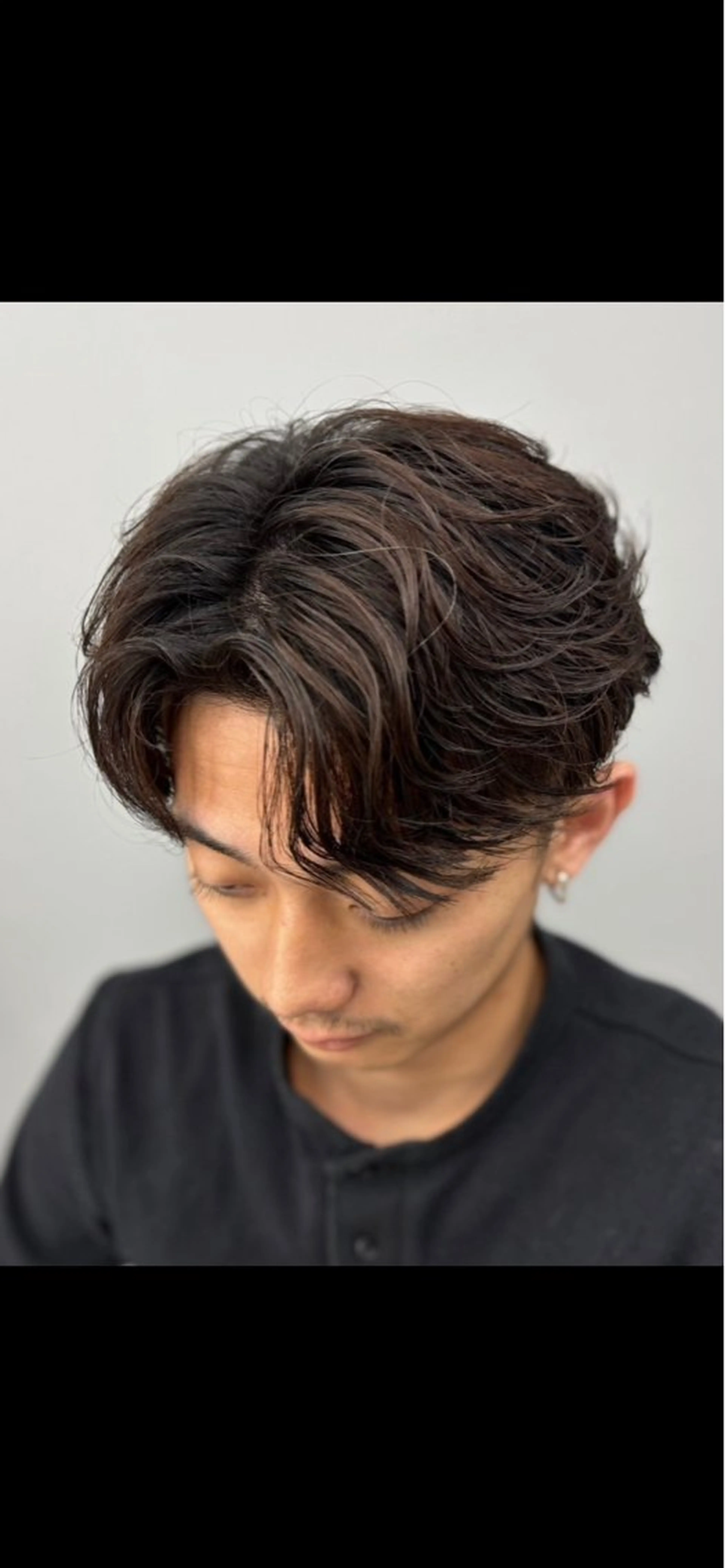 ショート メンズ メンズパーマ アーバンスタジオ ハルチカのヘアスタイル