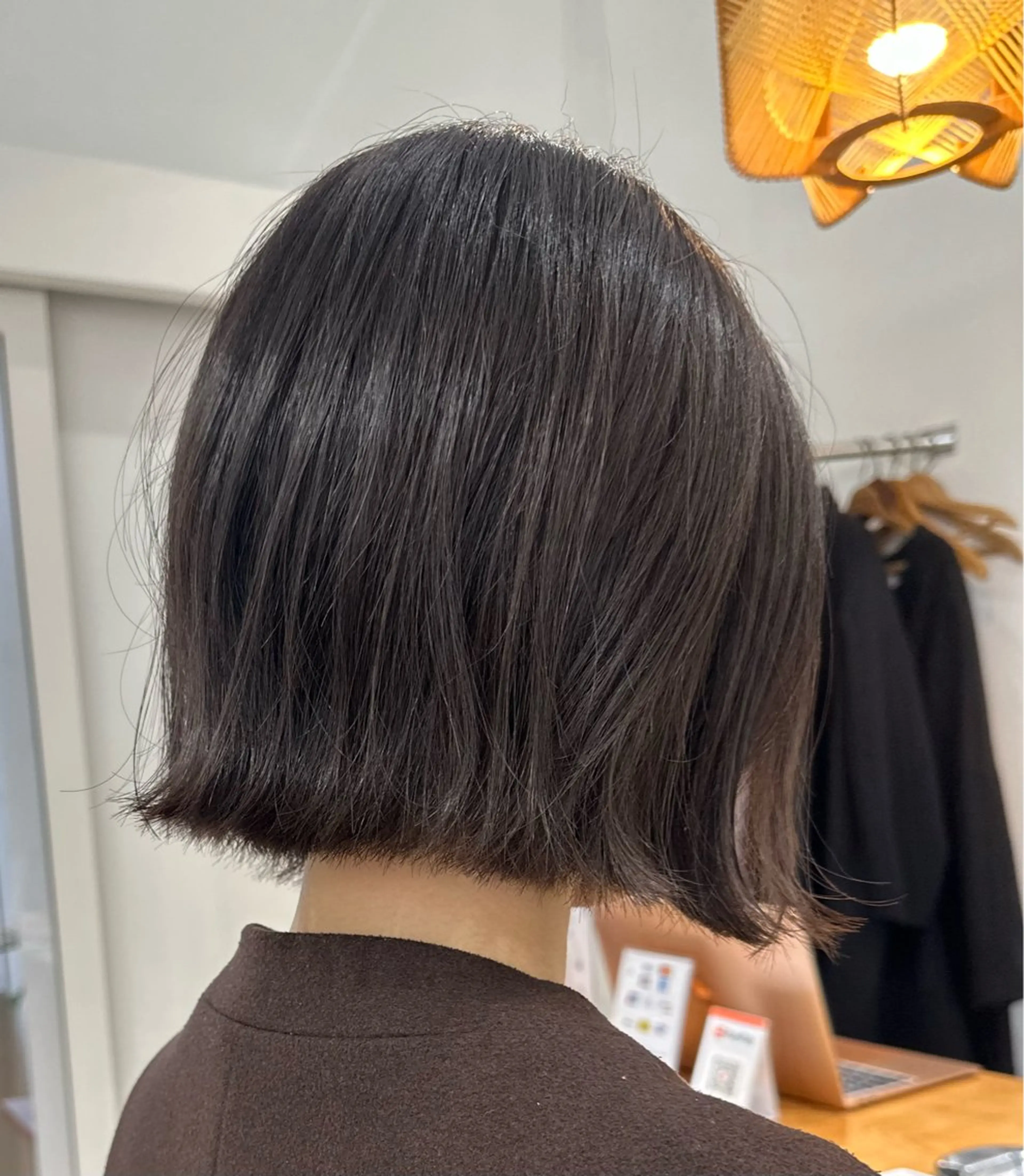 ミディアム ケアブリーチ✨ /髪質改善ストレートのヘアスタイル