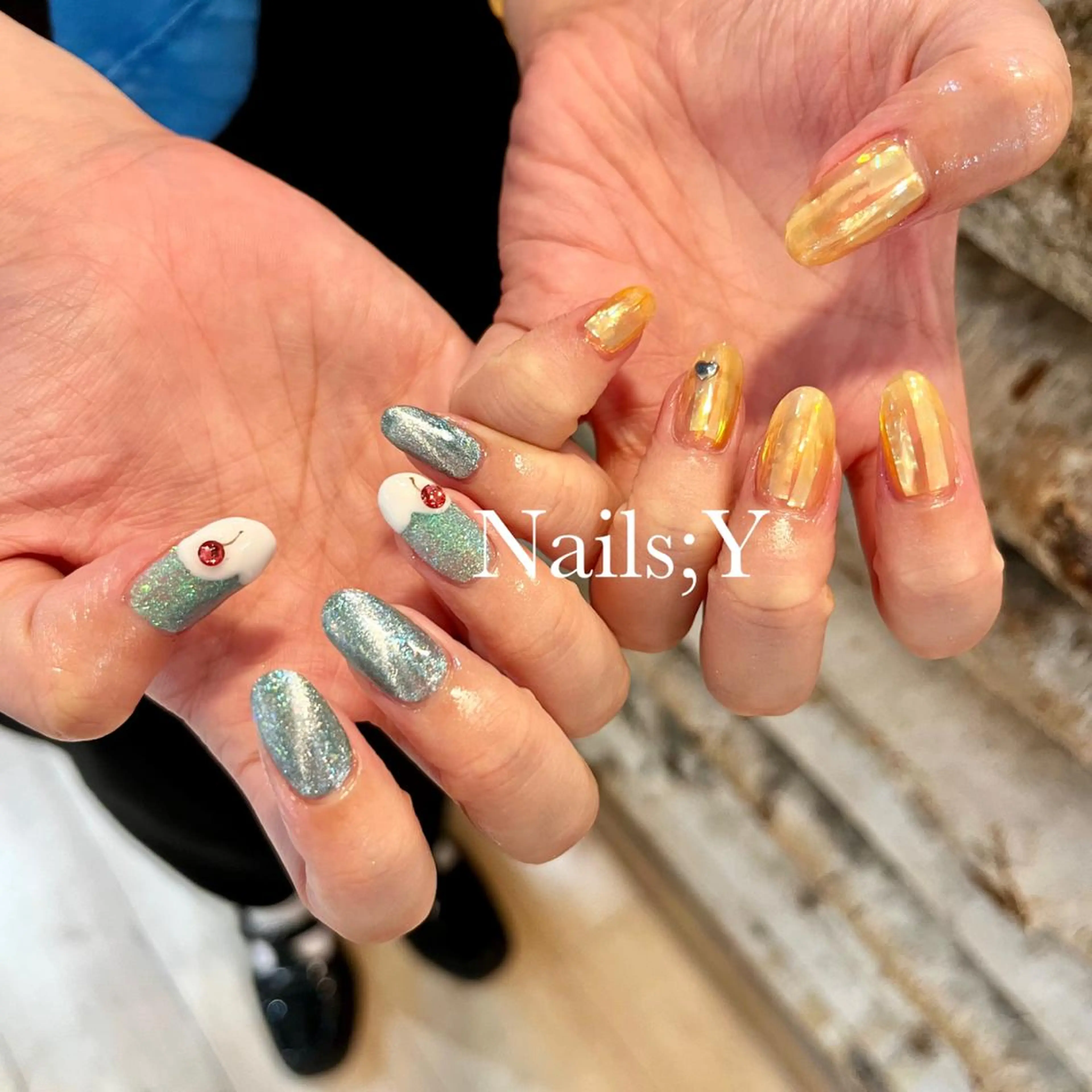 ネイル ジェルネイル 持ち込み パラジェル yo koのネイルデザイン