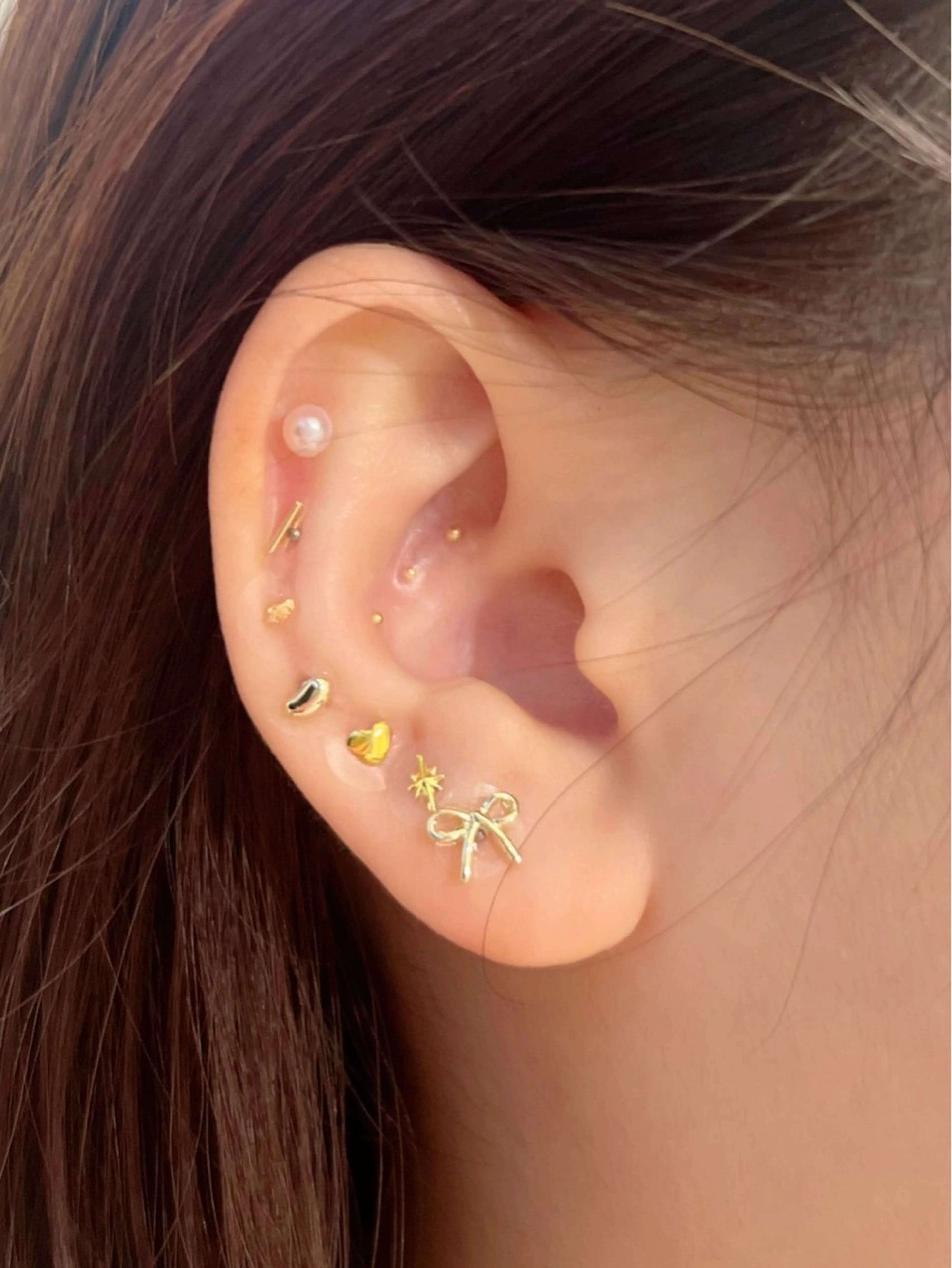 耳ツボジュエリー💎片耳10箇所づつの写真