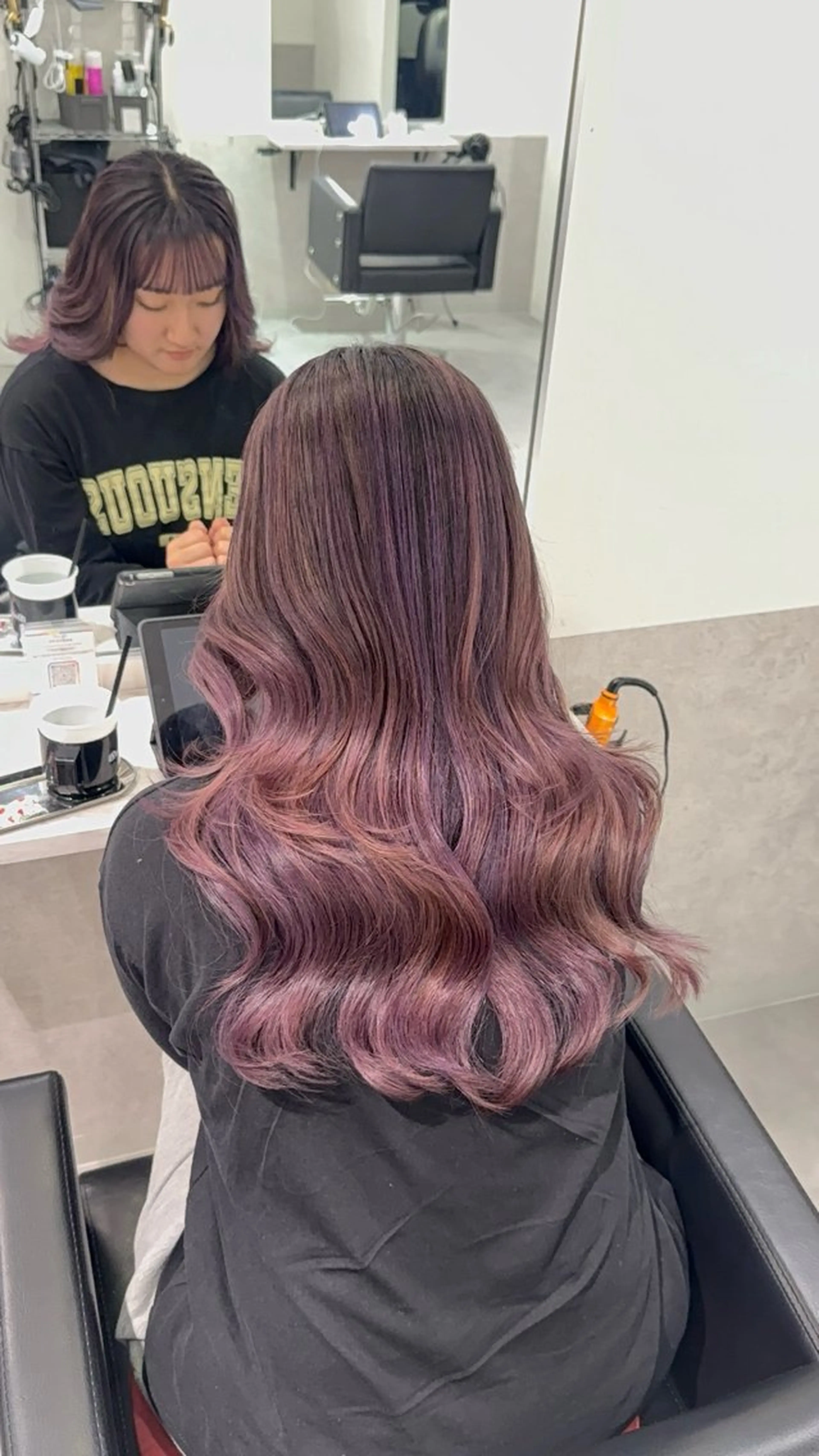 カラー ヘアカラー ciera. アオイ 🦢✯のヘアスタイル