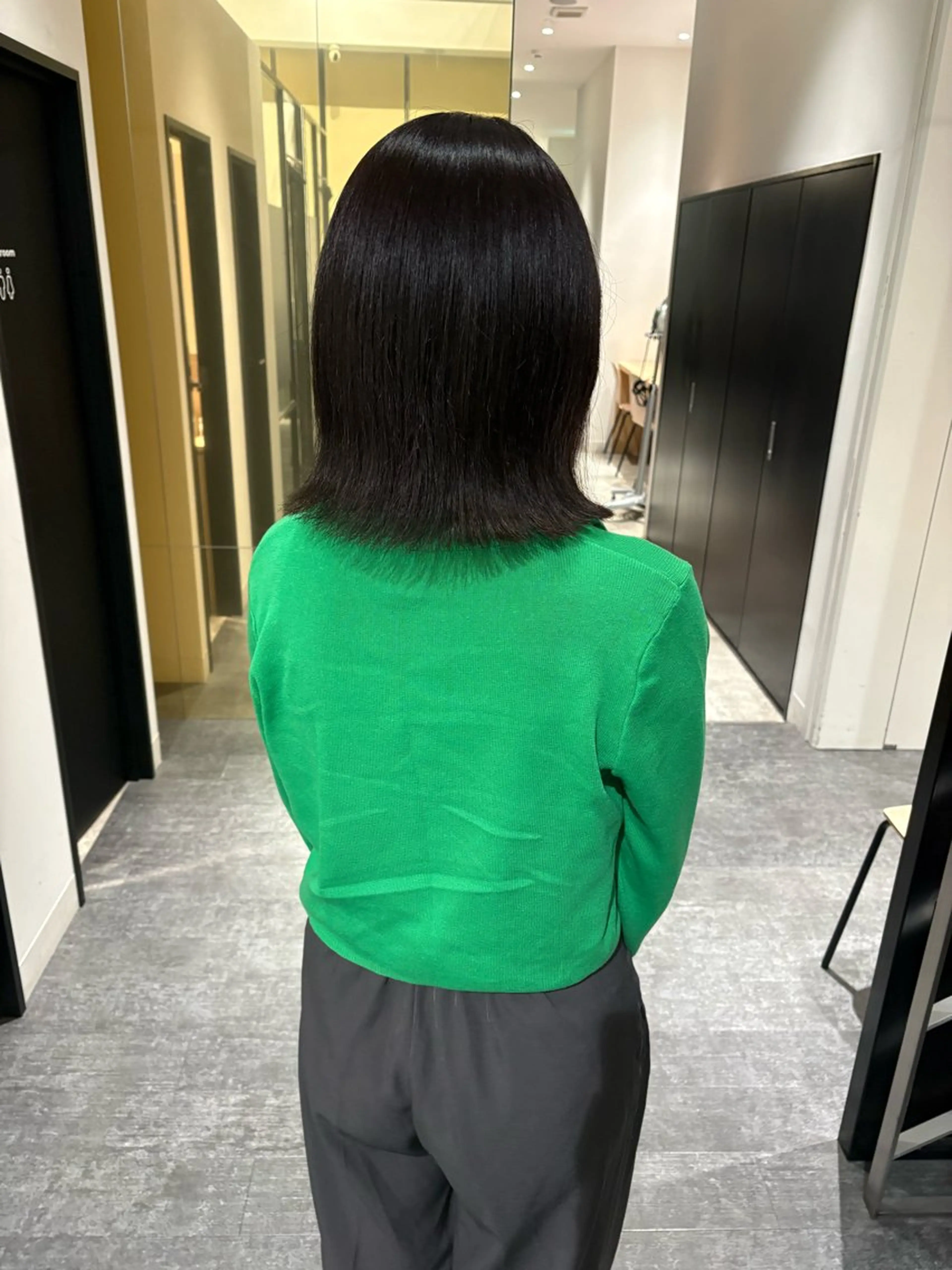 ミディアム カラー 透明感カラー グレージュ カット ヘアカラー mao | 柔らか艶カラー🫧のヘアスタイル