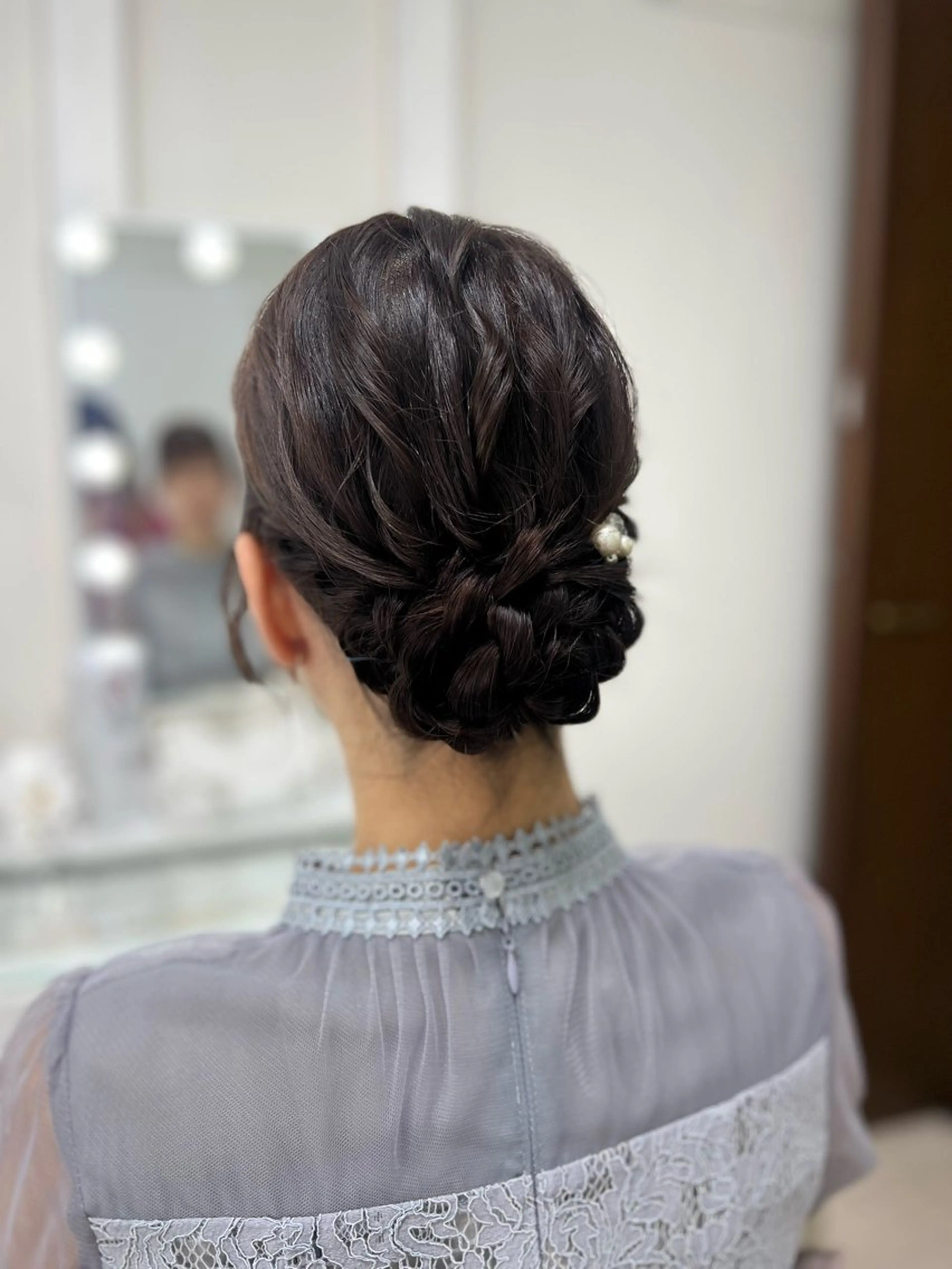 セミロング ヘアセット/金山 佐野 妃都美のヘアスタイル