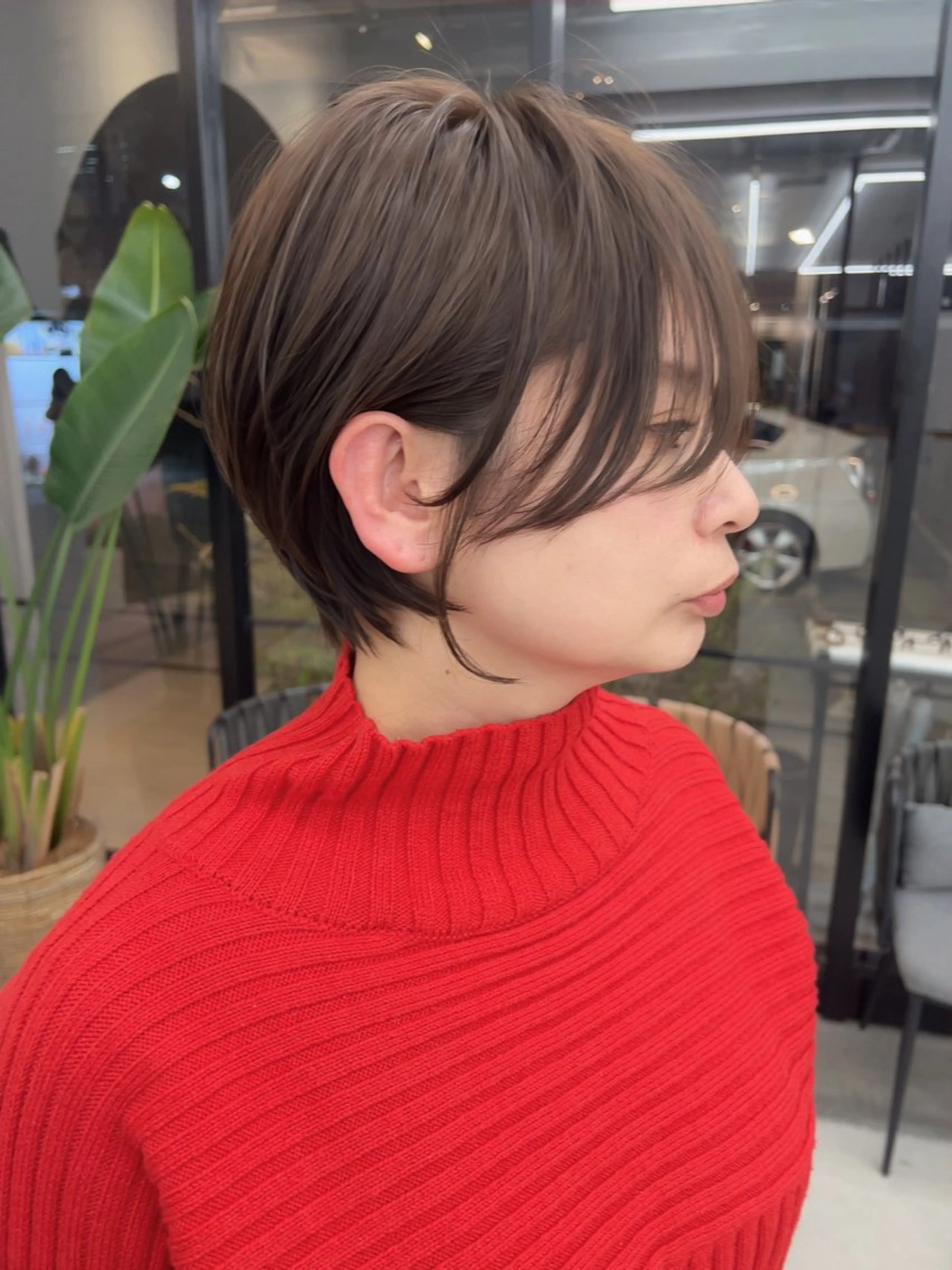 ショート レイヤー似合わせ カット/山下凌生のヘアスタイル