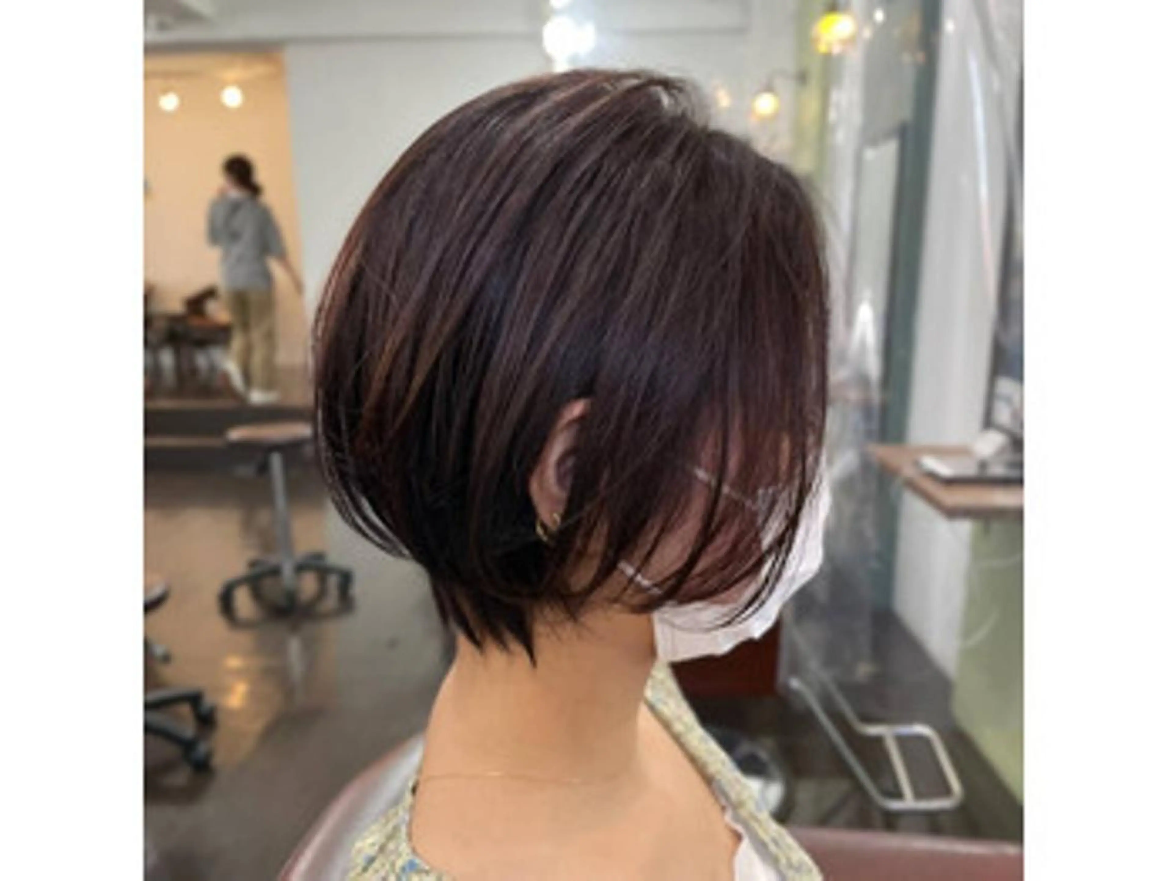 ショート カラー パーマ ヘアアレンジ アディクシーカラー ケアカラー 髪質改善 トリートメント ストレートパーマ カット ヘアカラー トリートメント 【ヘアケア特化型】 newi天王寺のヘアスタイル