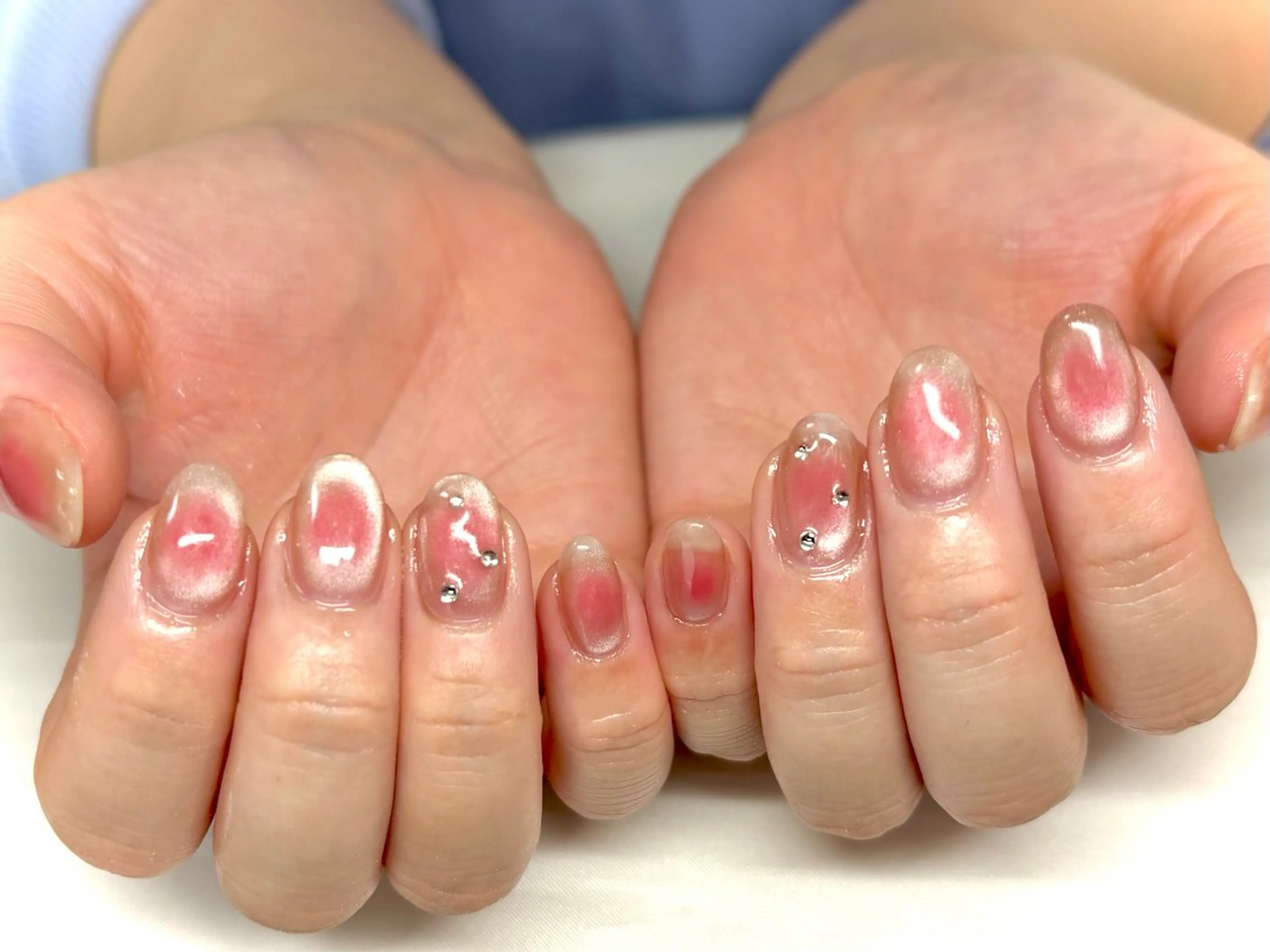 ネイル マグネットネイル ハンドネイル Nail salon Cielel⟡Ayaのネイルデザイン