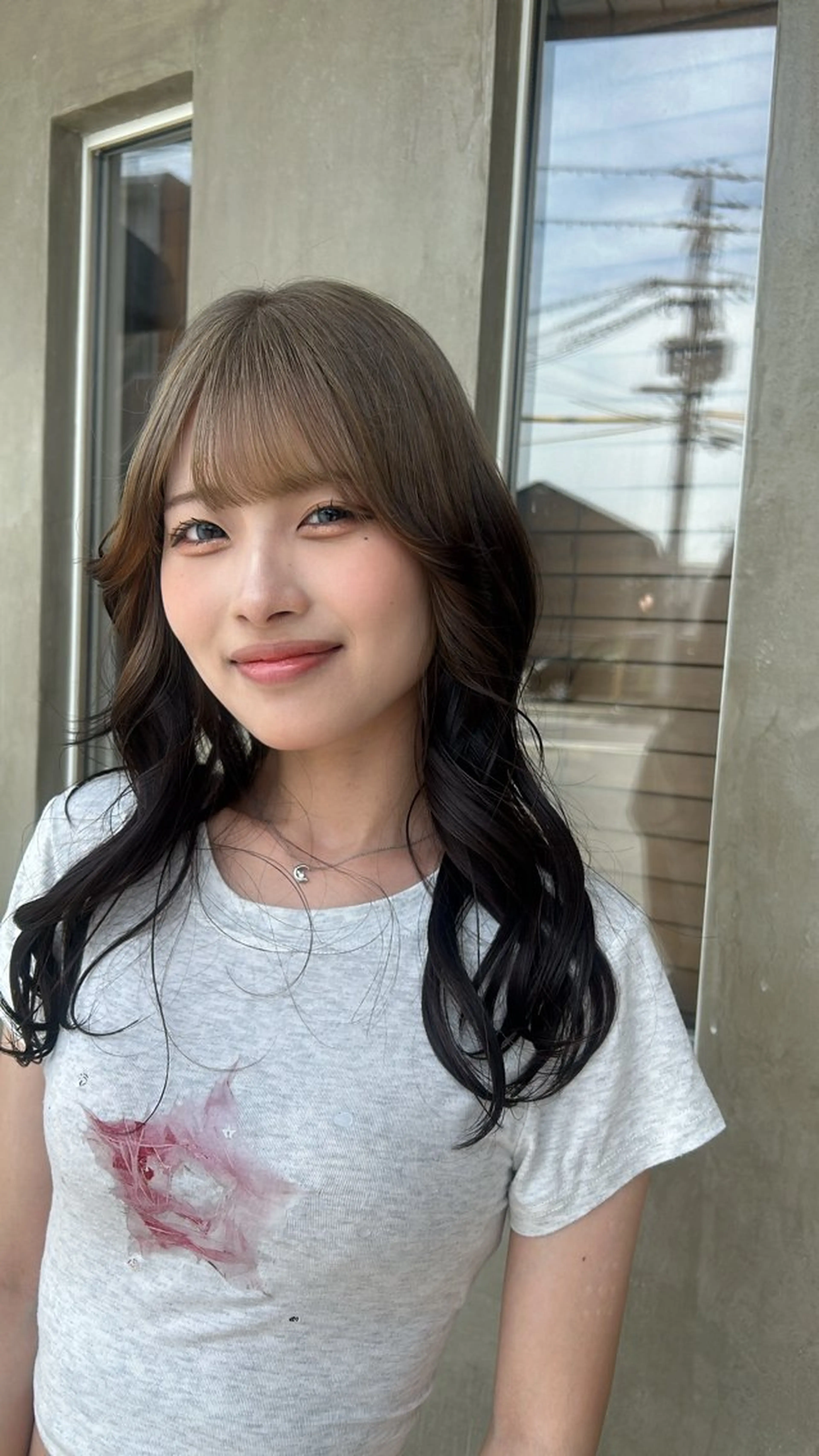 ロング カラー カット ヘアカラー 柔らかカラー🥛 mayucoのヘアスタイル