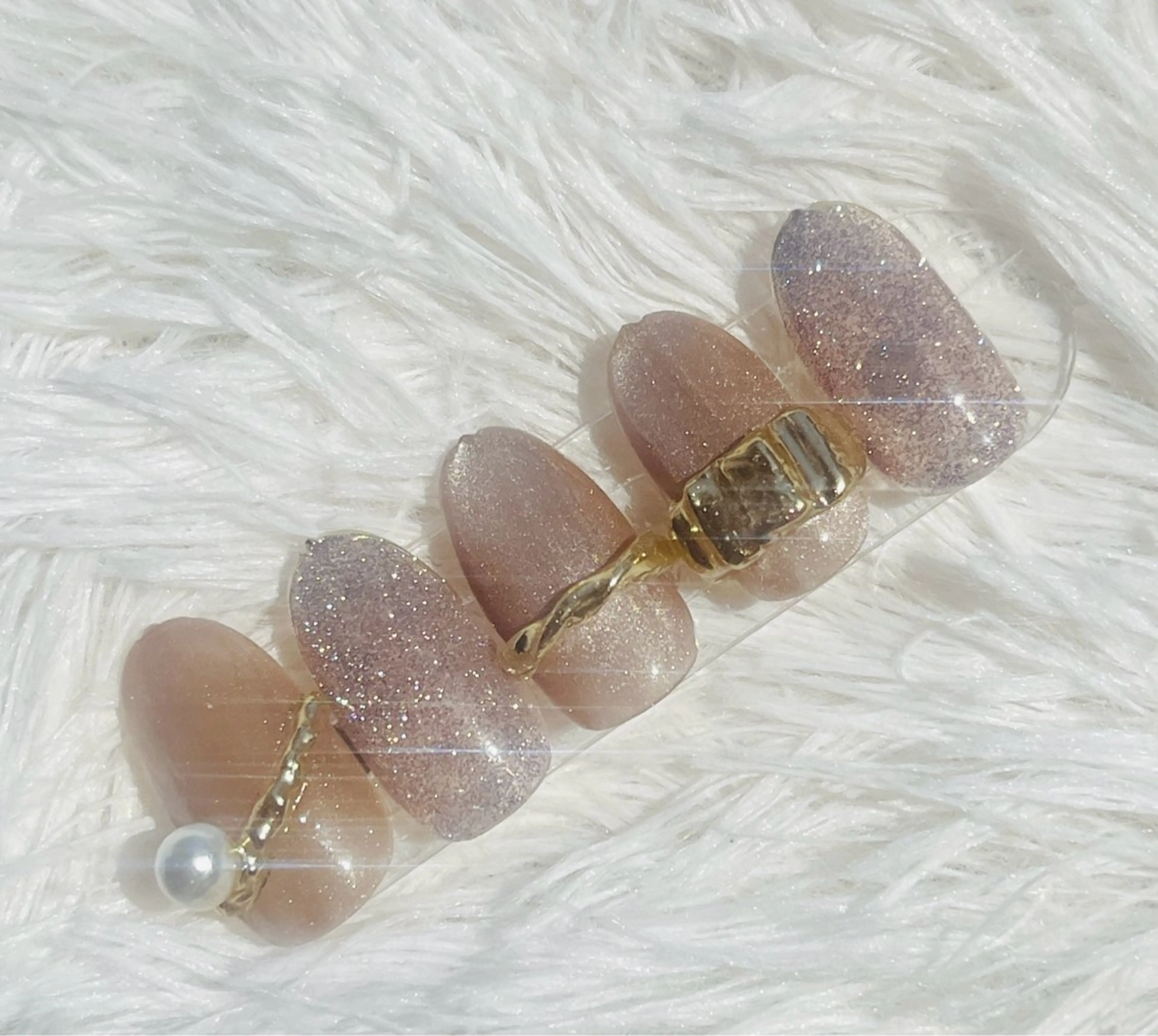 ネイル マグネットネイル ミラーネイル ハンドネイル 島田 亜紀のネイルデザイン