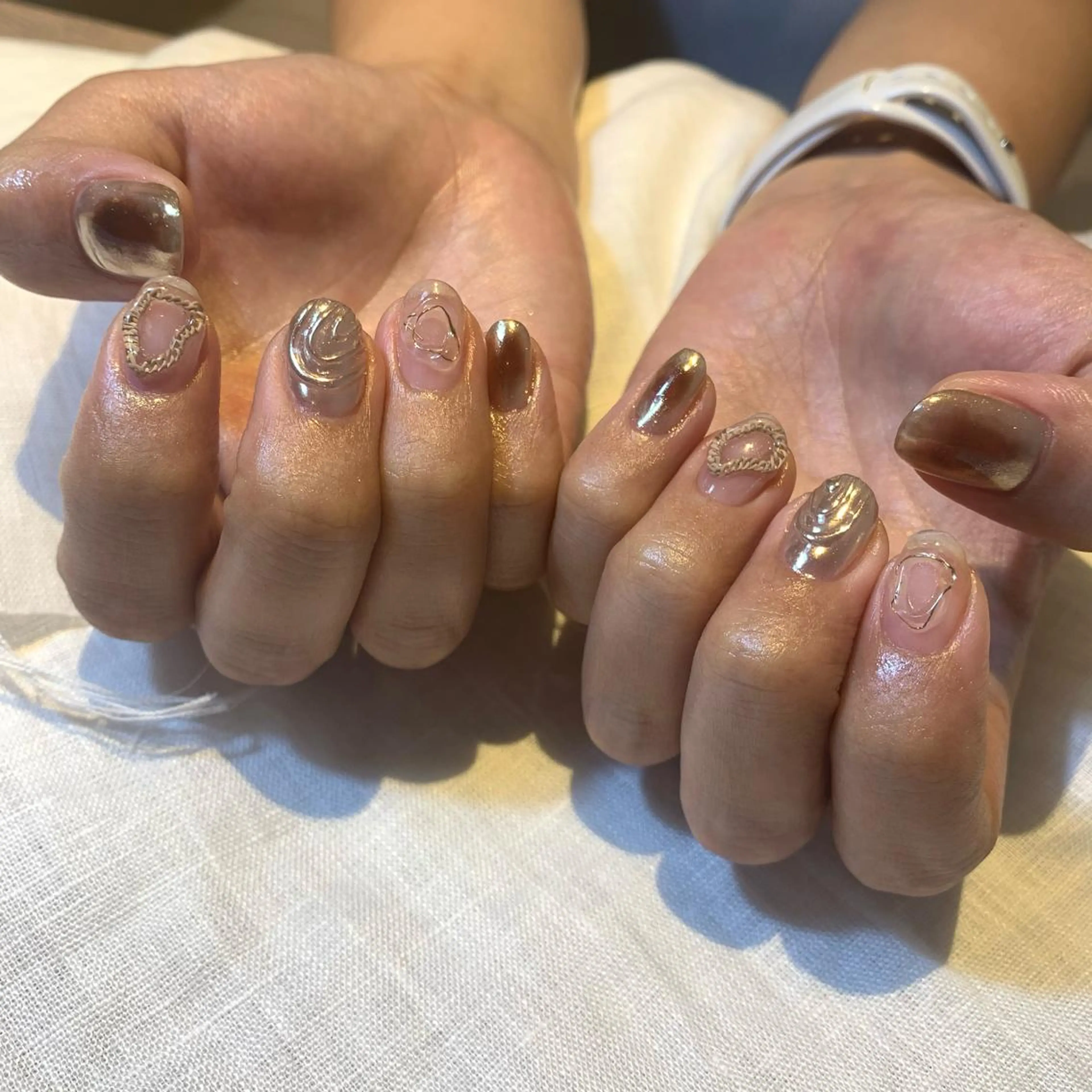 ネイル ハンドネイル 山本 理紗子のネイルデザイン