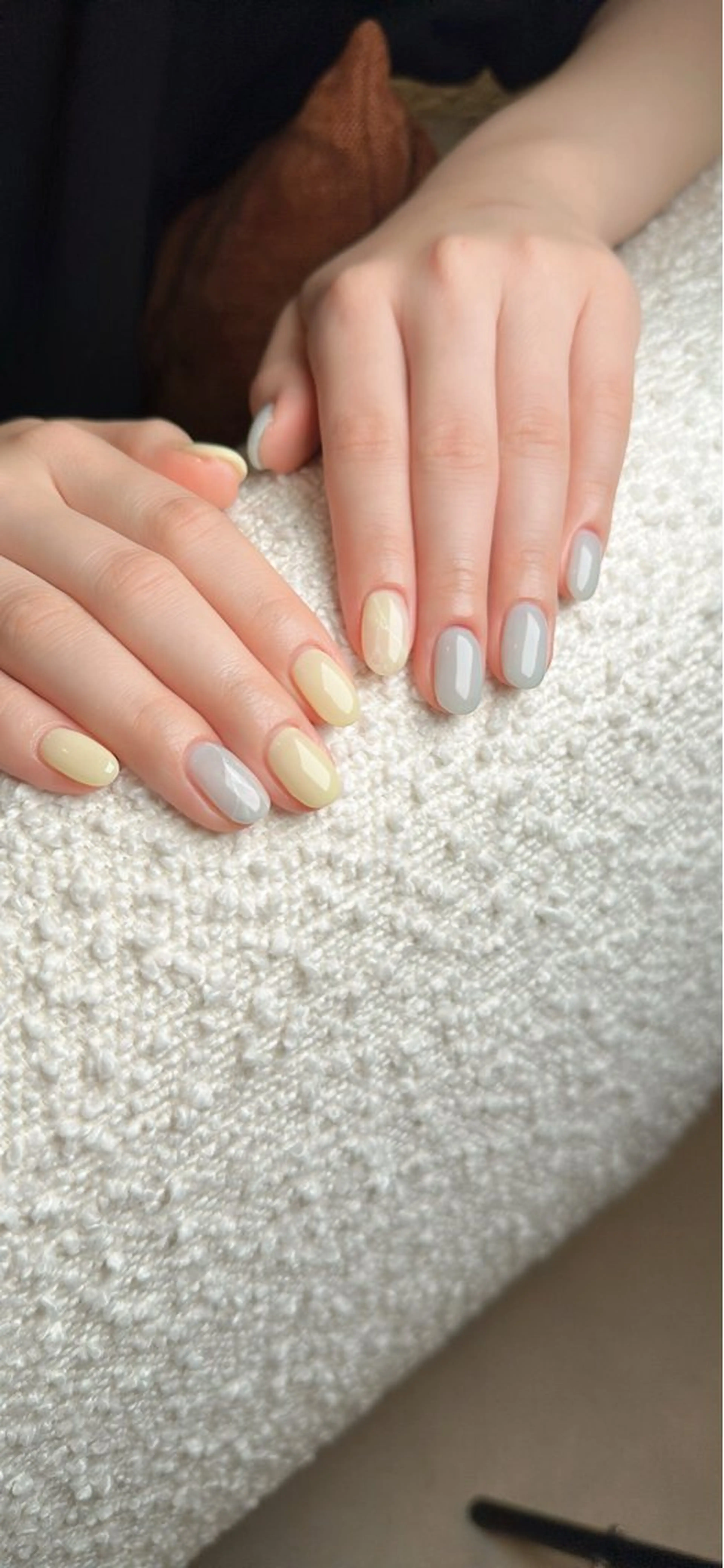 ネイル 大理石ネイル(マーブル) シンプルネイル 春ネイル 夏ネイル ハンドネイル Yukino .のネイルデザイン