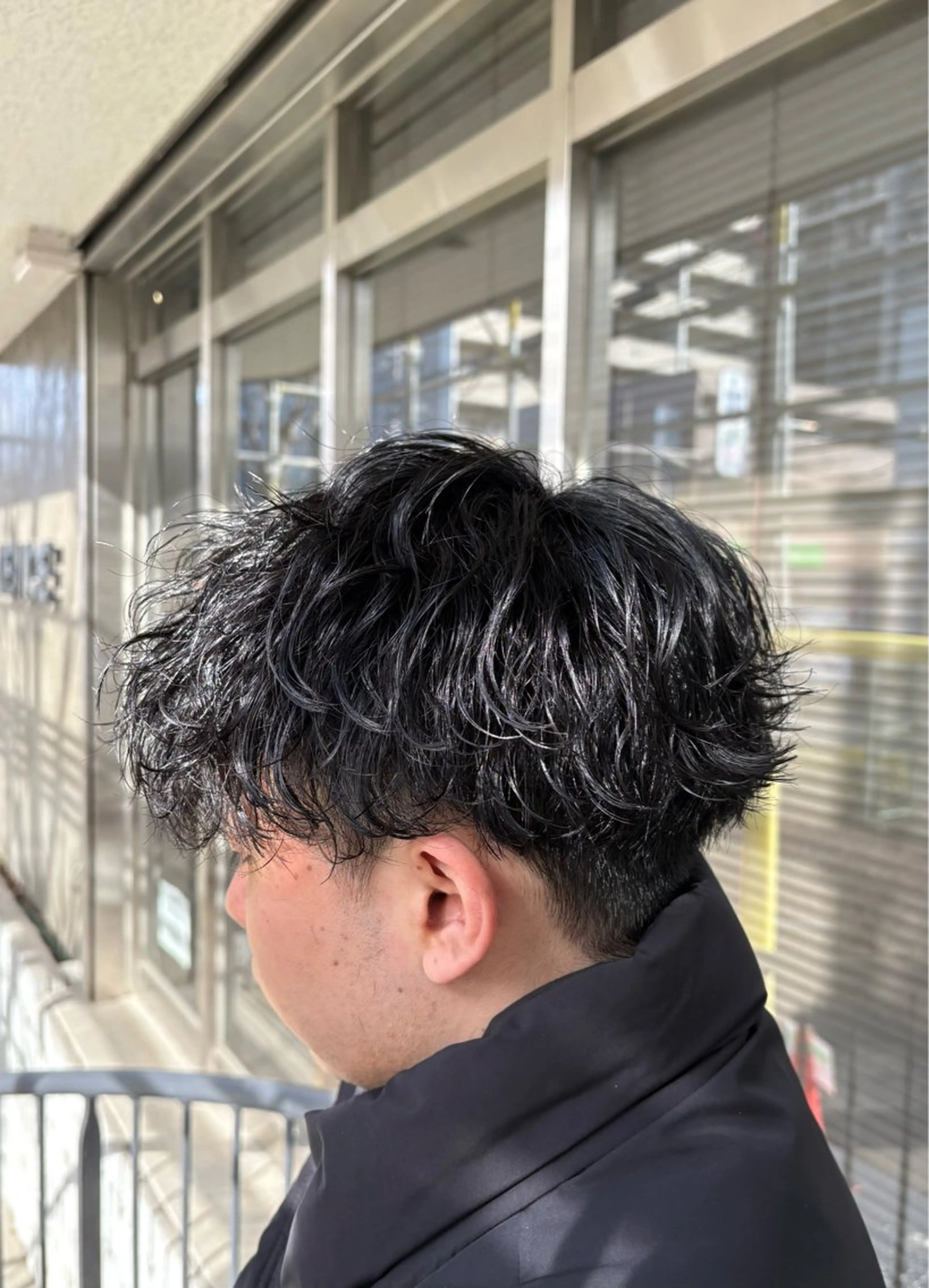 ショート パーマ カット パーマ トリートメント ナルミ ケイスケのヘアスタイル
