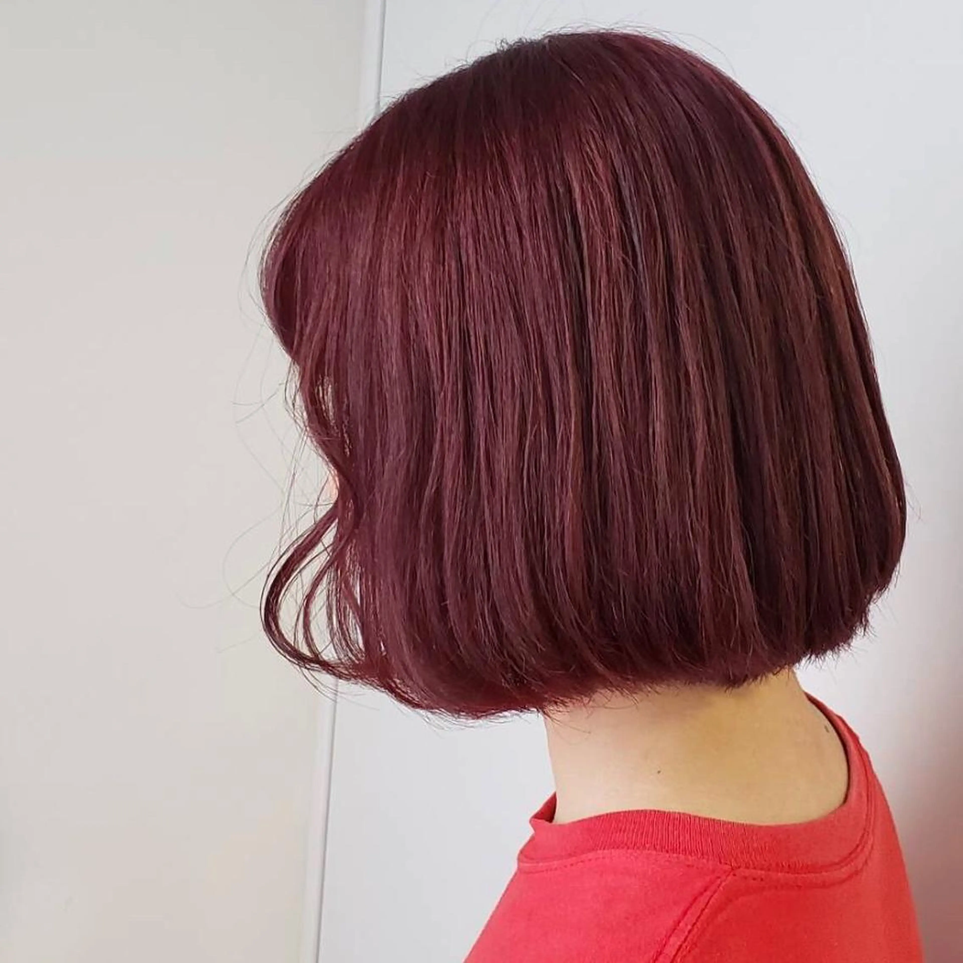 ミディアム カラー ダブルカラー 髪質改善サロン 梅田/ヨナミネのヘアスタイル
