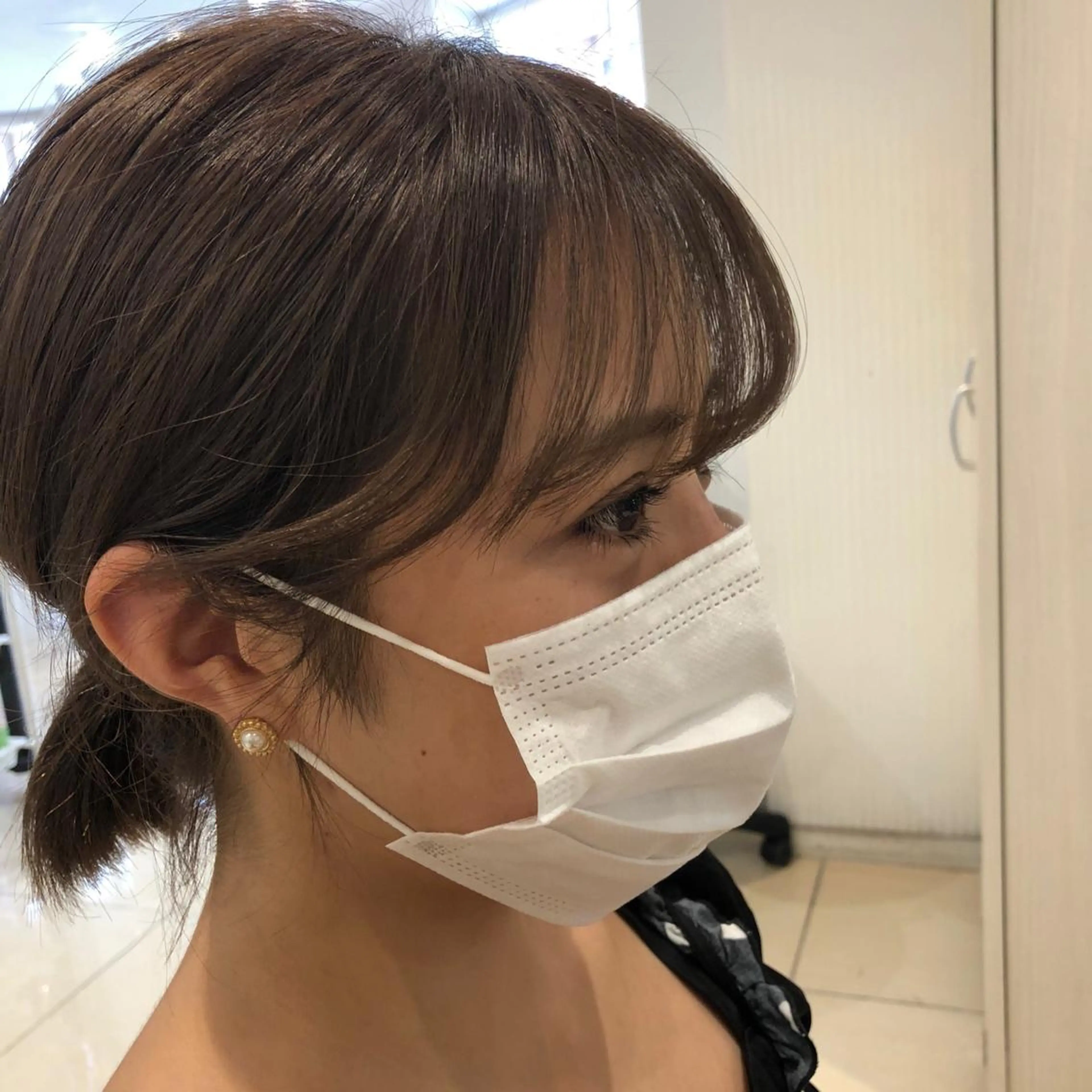 カジサ ケイコのヘアスタイル