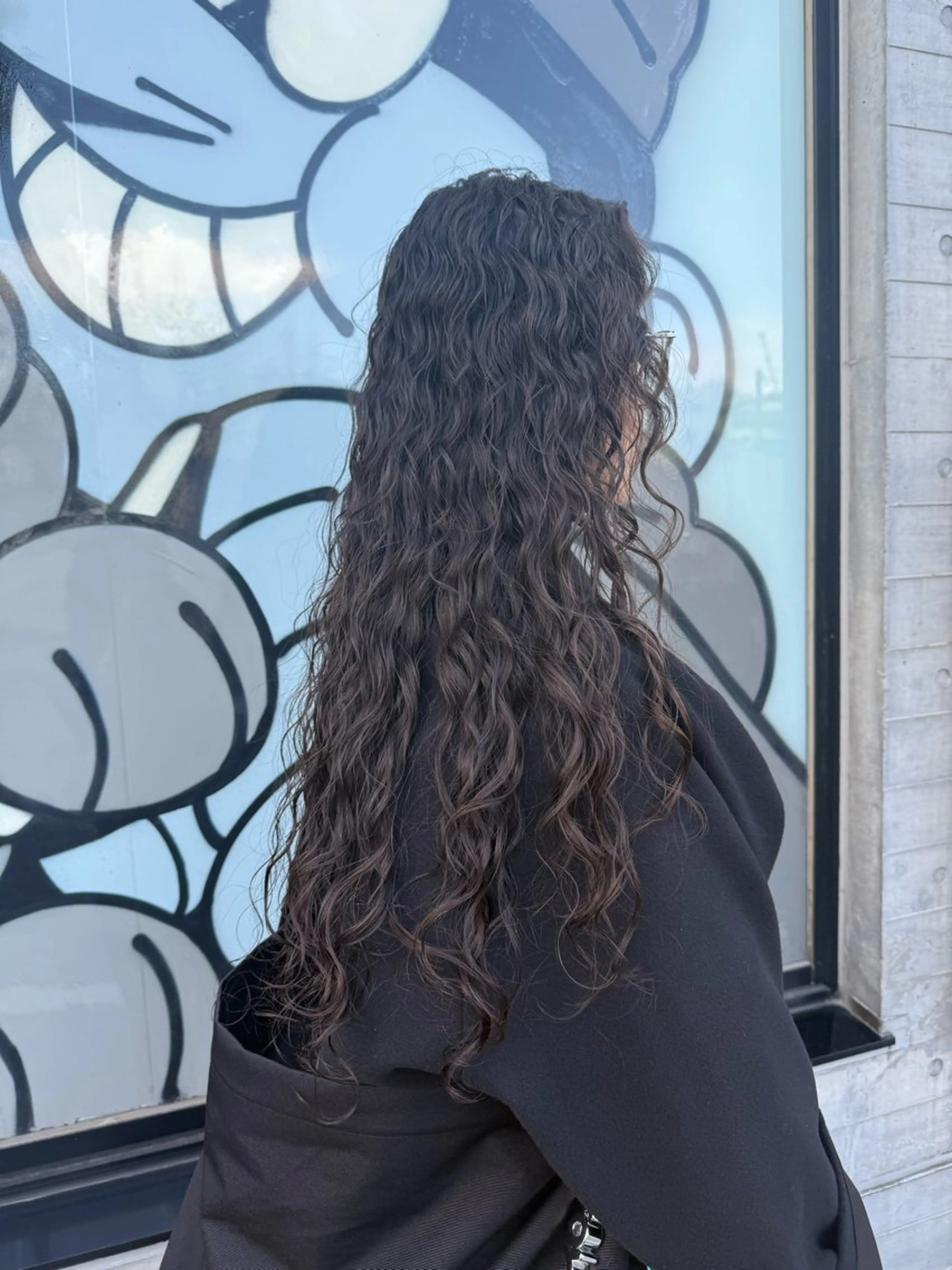 ロング カット パーマ トリートメント デジタルパーマ/ ウェーブパーマ/神野のヘアスタイル