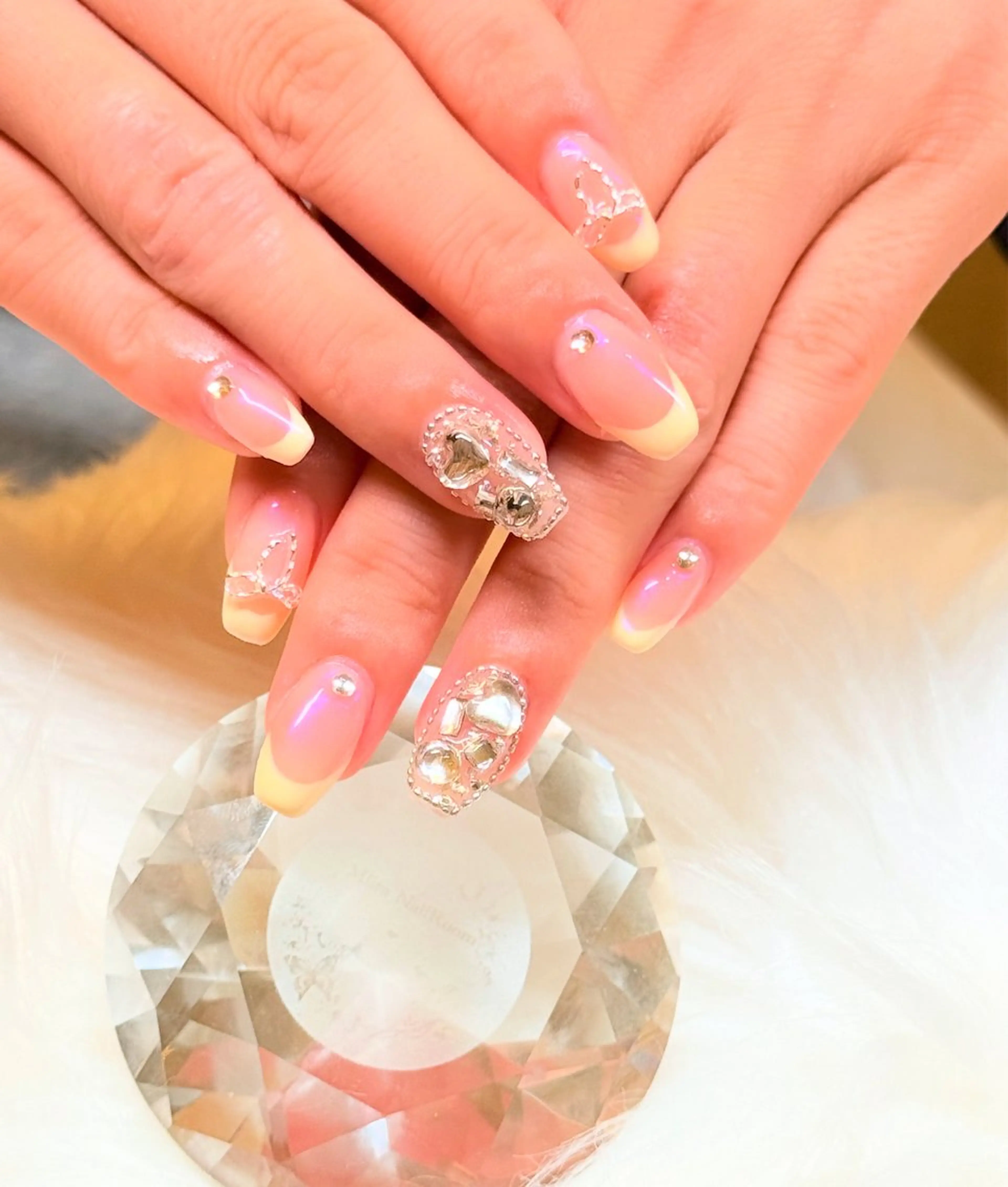 ネイル 長さ出し 持ち込み MIRA NAILROOMのネイルデザイン