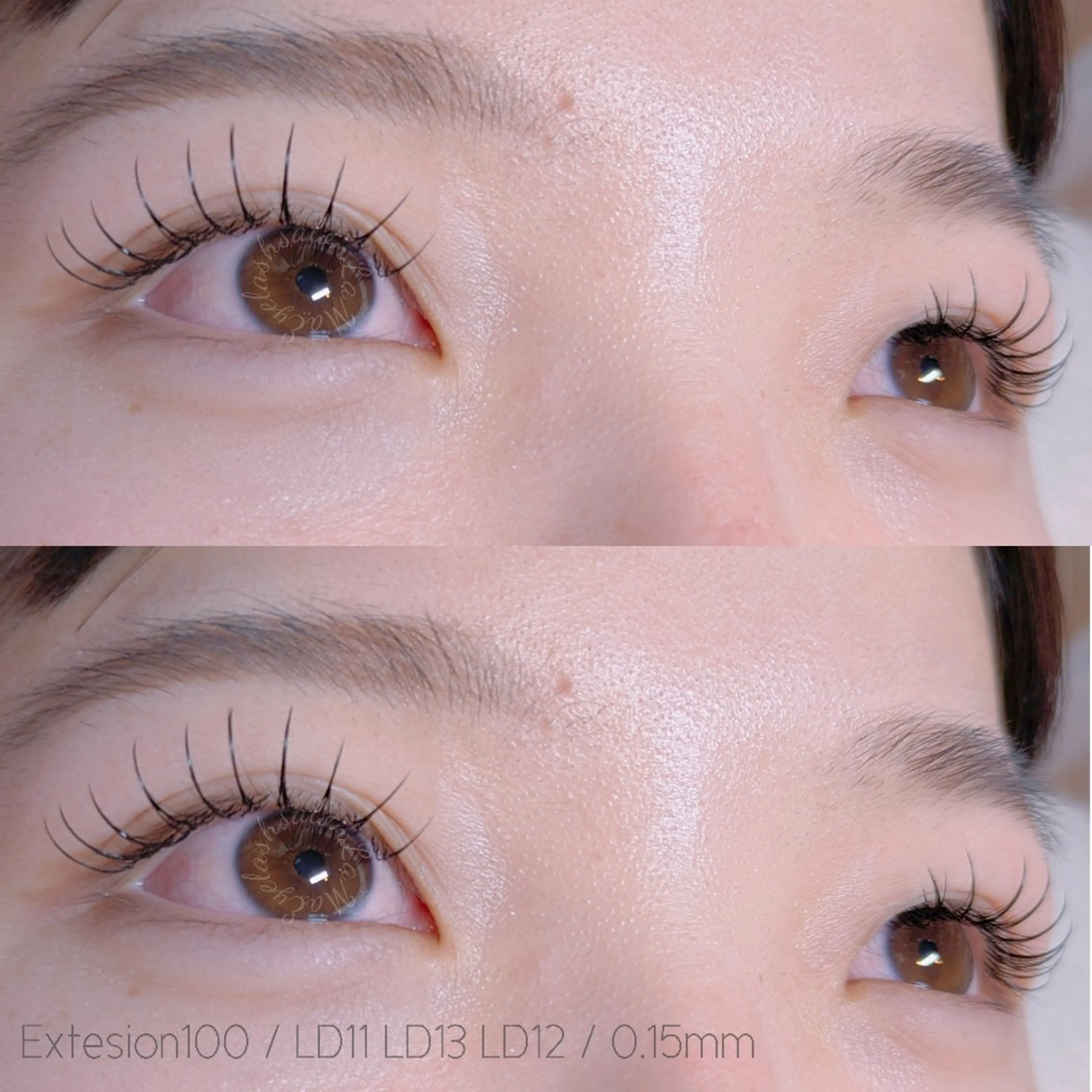 マツエク・マツパ 束感まつ毛 Dカール フラットラッシュ マツエク LaMa. Yのマツエク・マツパデザイン
