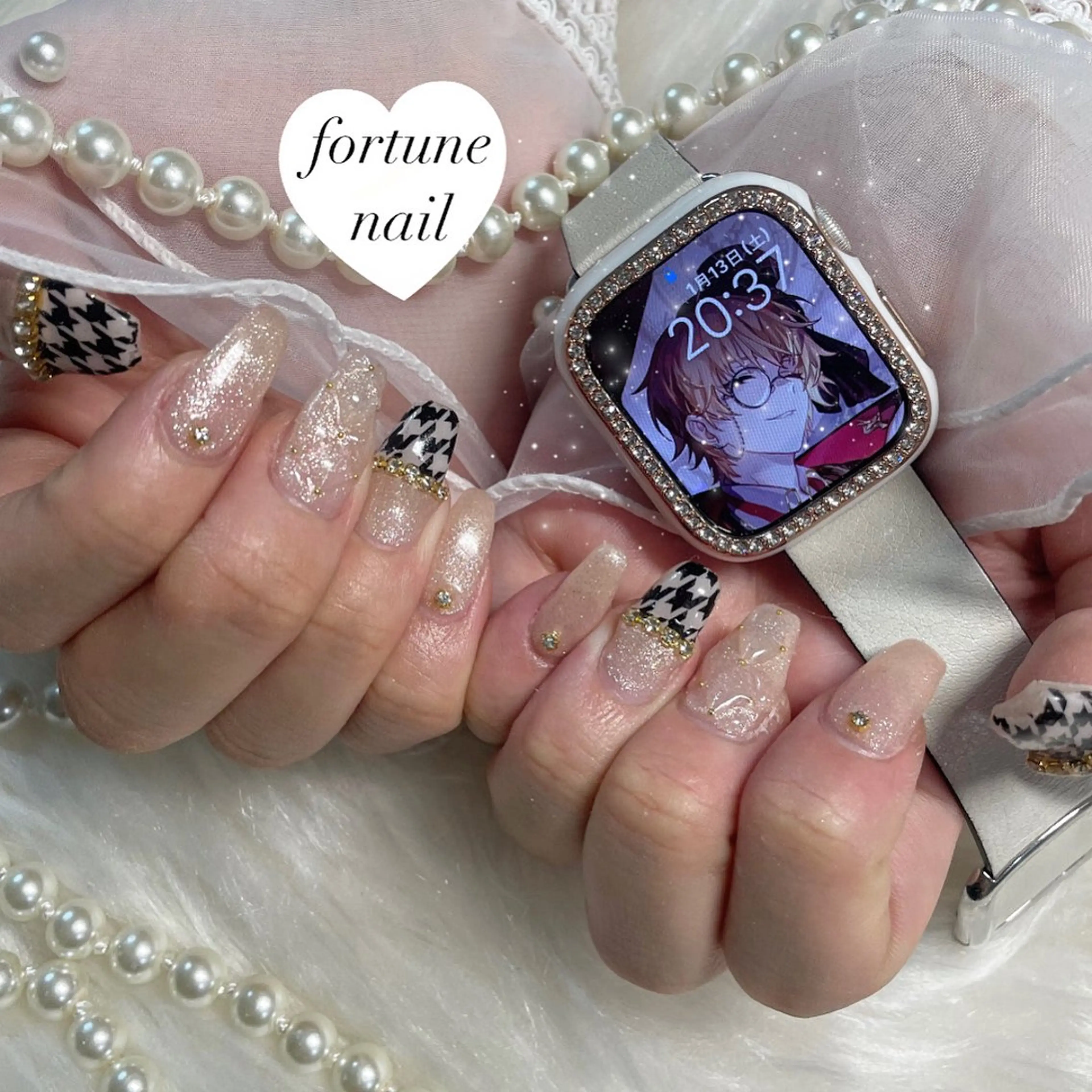 ネイル 冬ネイル ハンドネイル ☆saori ☆のネイルデザイン