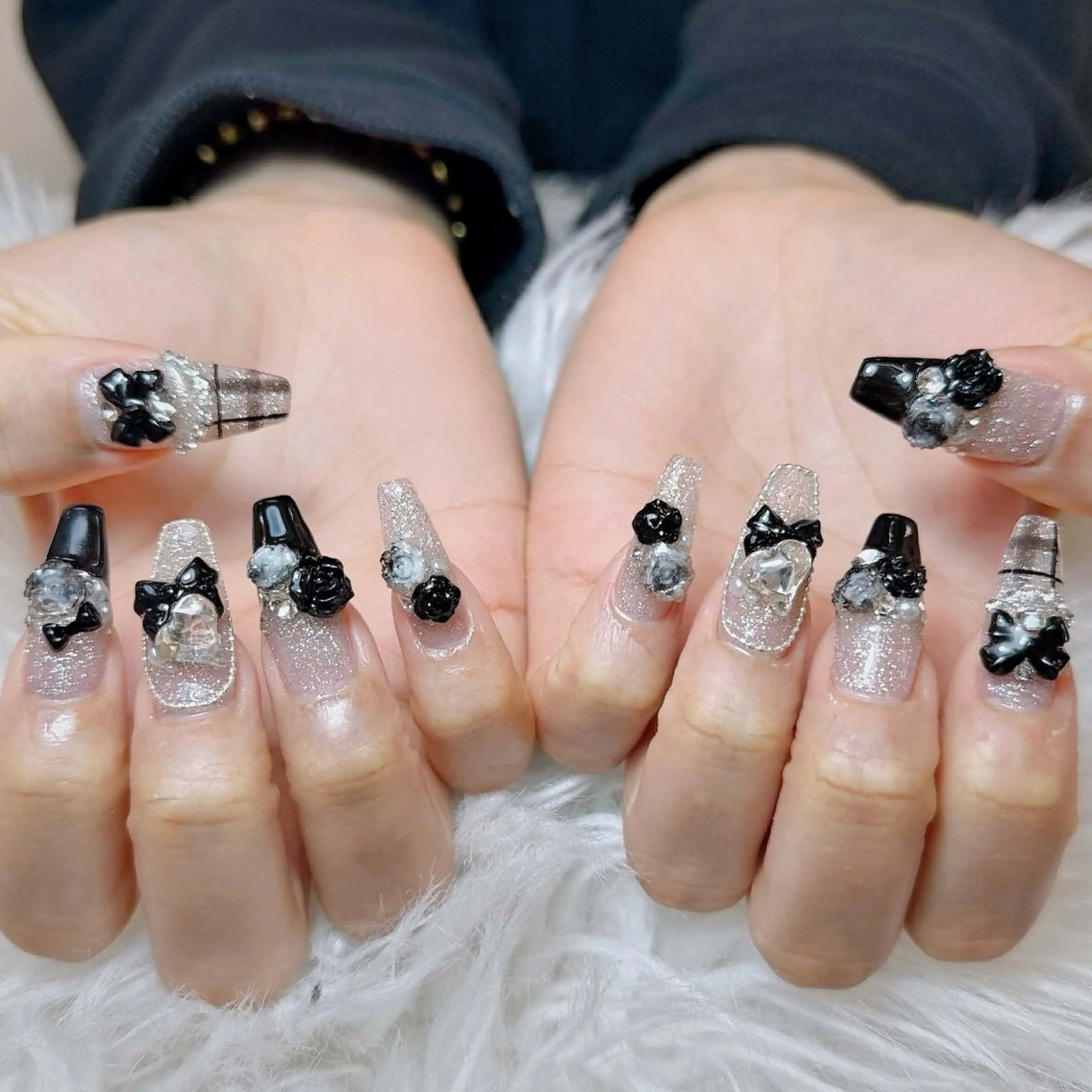 ネイル ANH ゴテゴテネイルのネイルデザイン