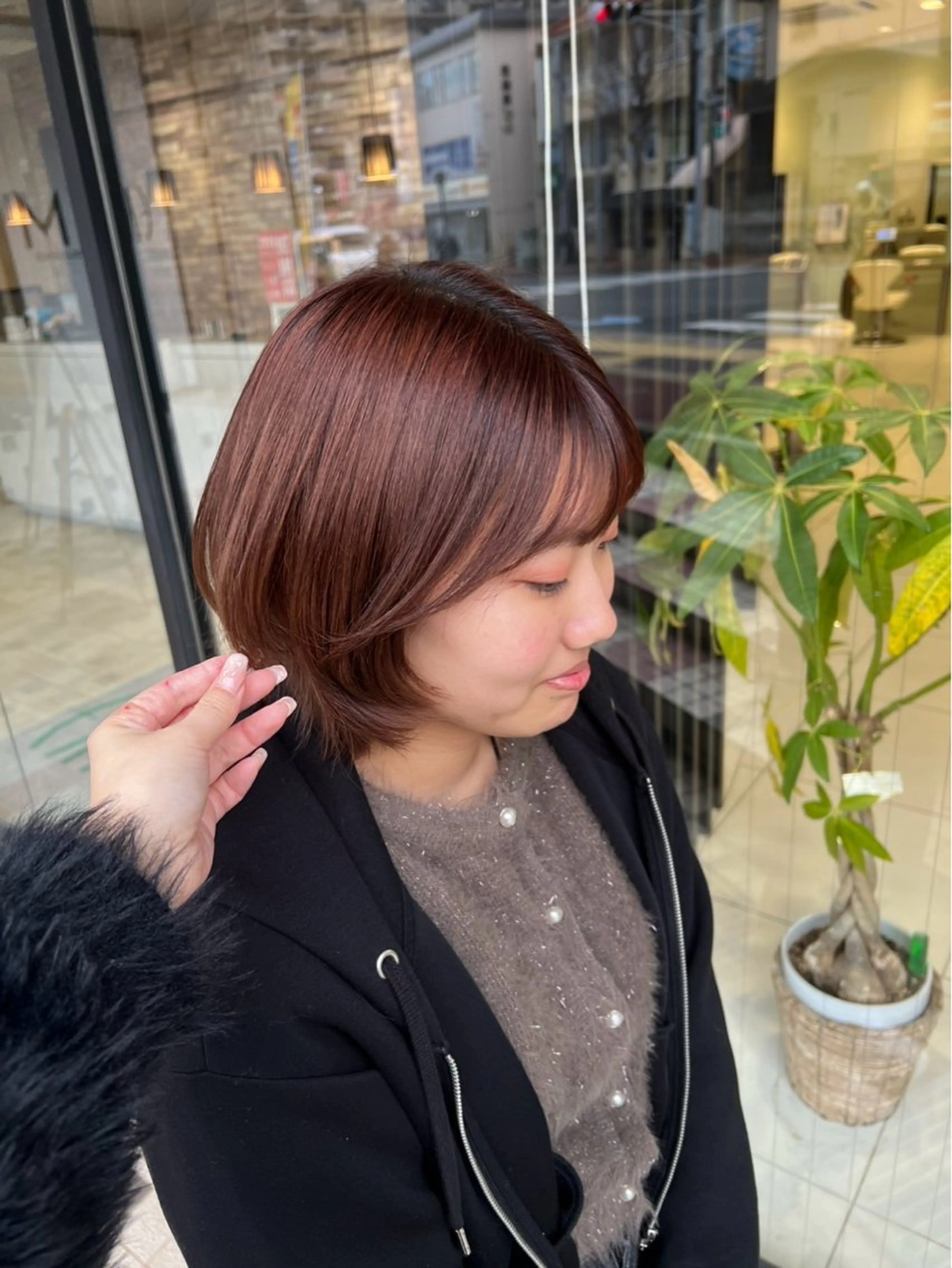 ミディアム ヘアカラー KATO NATSUMIのヘアスタイル