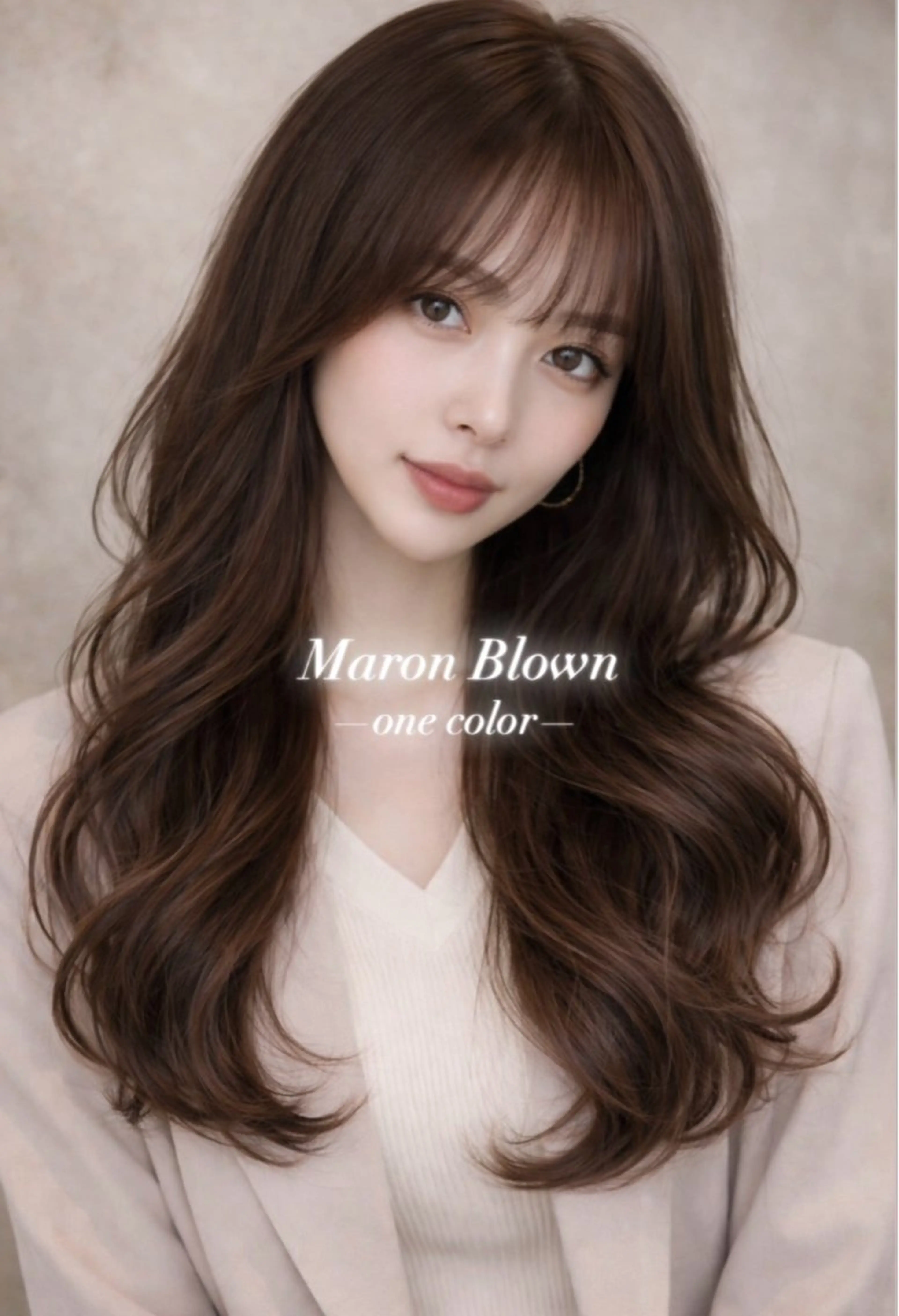 ロング カット ヘアカラー 縮毛矯正 トリートメント 🫧aika/大宮 /暖色系カラー🫧のヘアスタイル