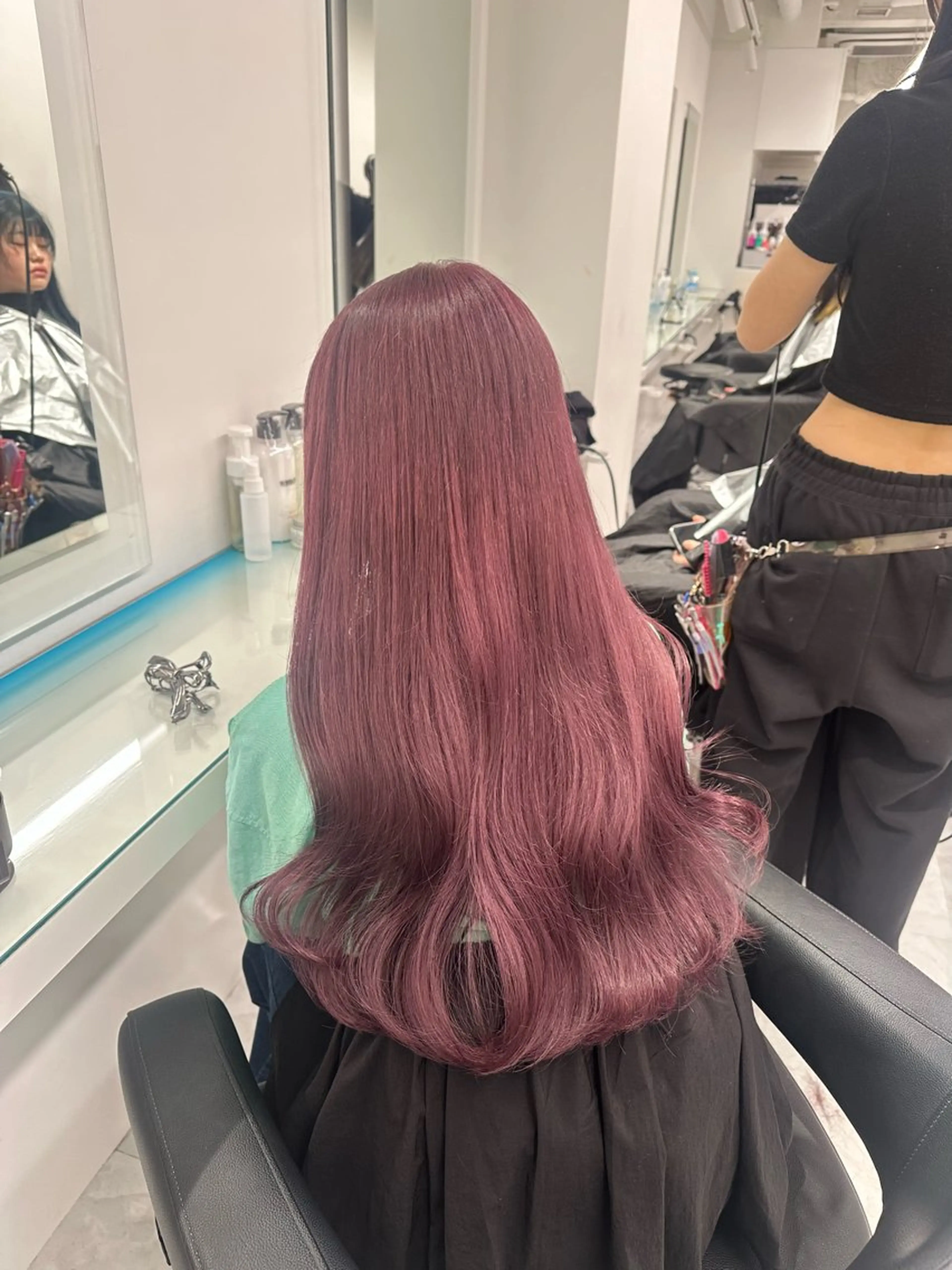 ロング カラー 韓国メンズヘア/ ハイトーン🤍みなとのヘアスタイル