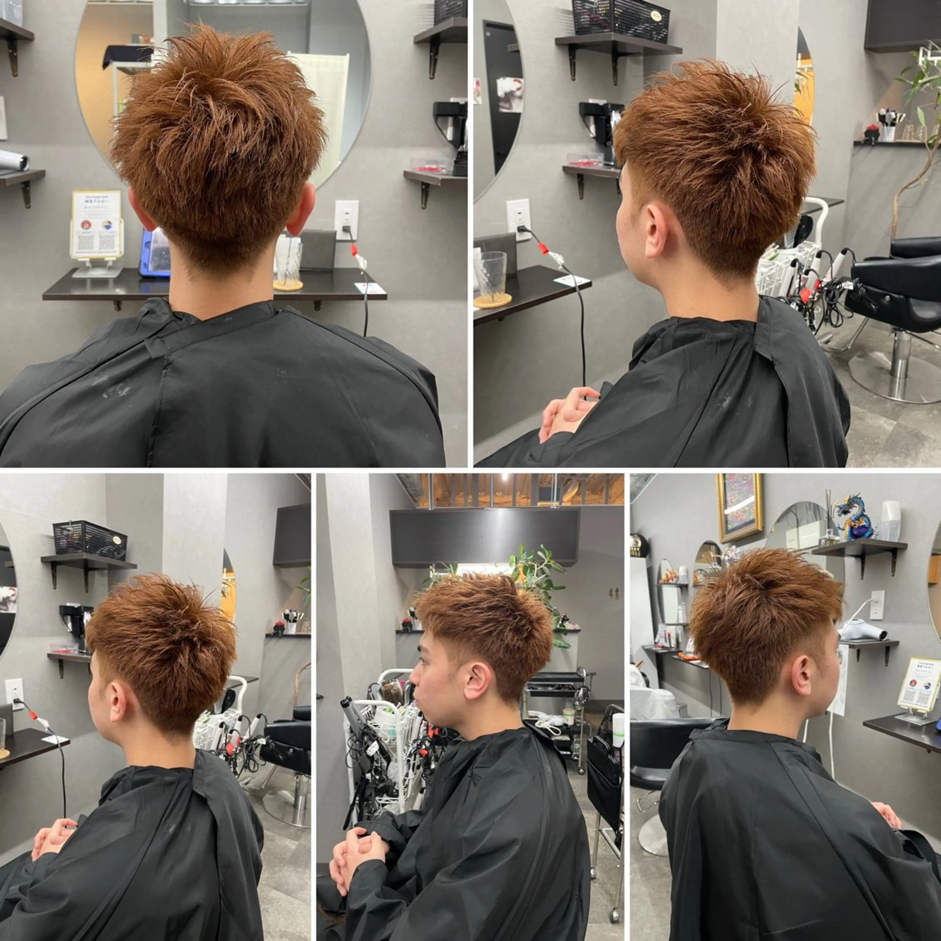 カラー メンズ 🌹ミラクル美容師 🌹くっぽのヘアスタイル